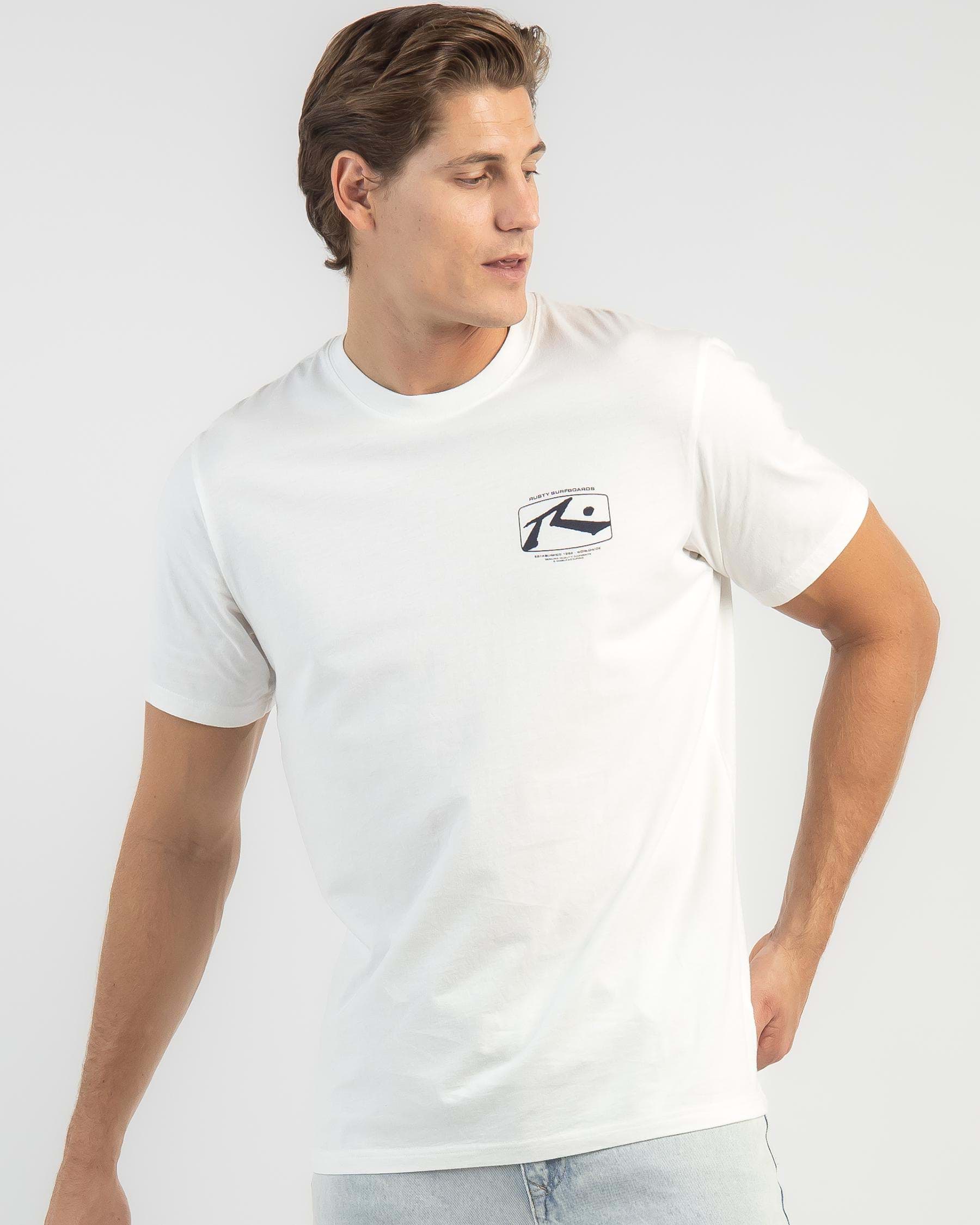 Shop Rusty Advocate T-Shirt In Egret - Fast Shipping & Easy Returns ...