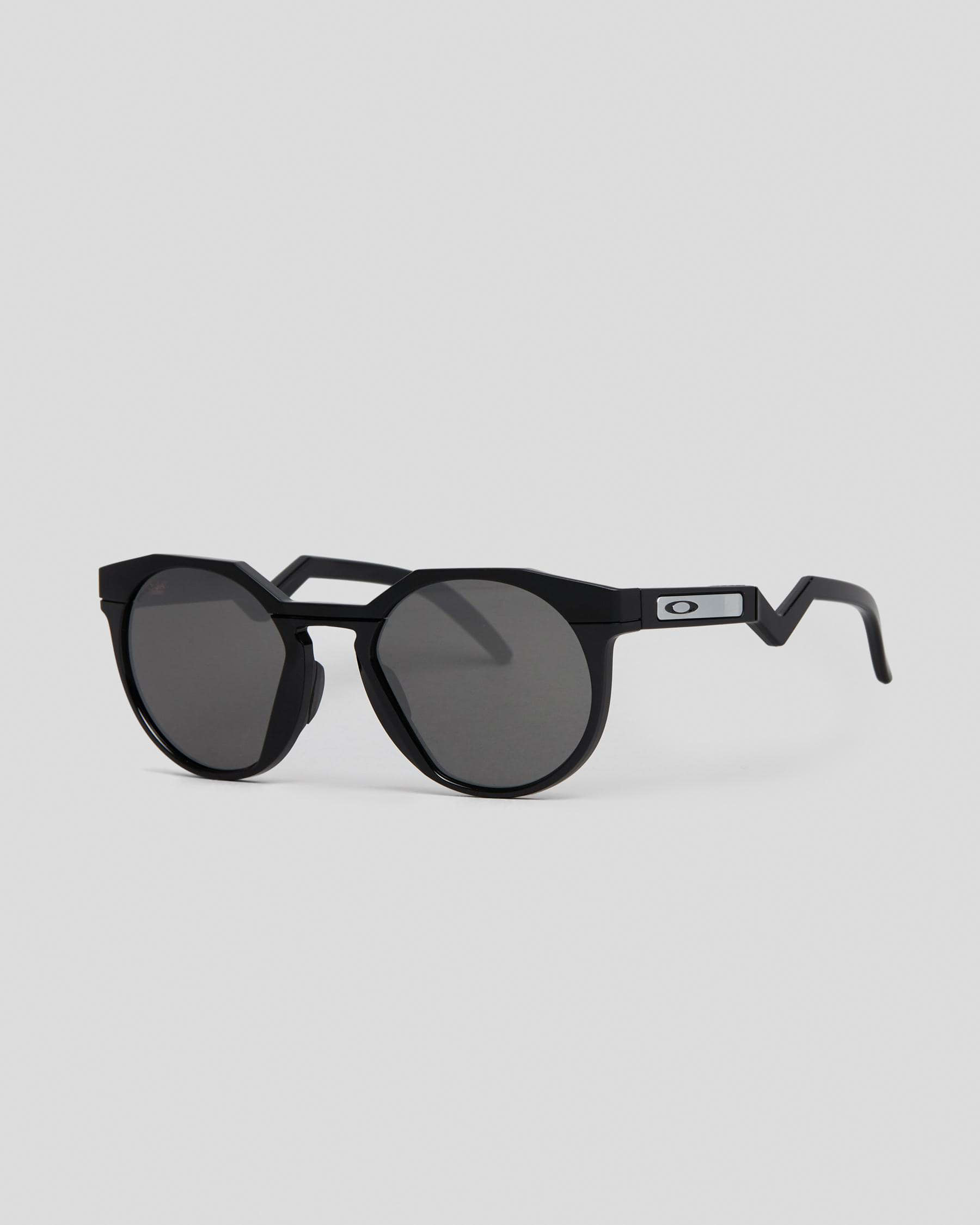 Shop Oakley HSTN Prizm Sunglasses In Matte Black W/ Prizm Black - Fast ...