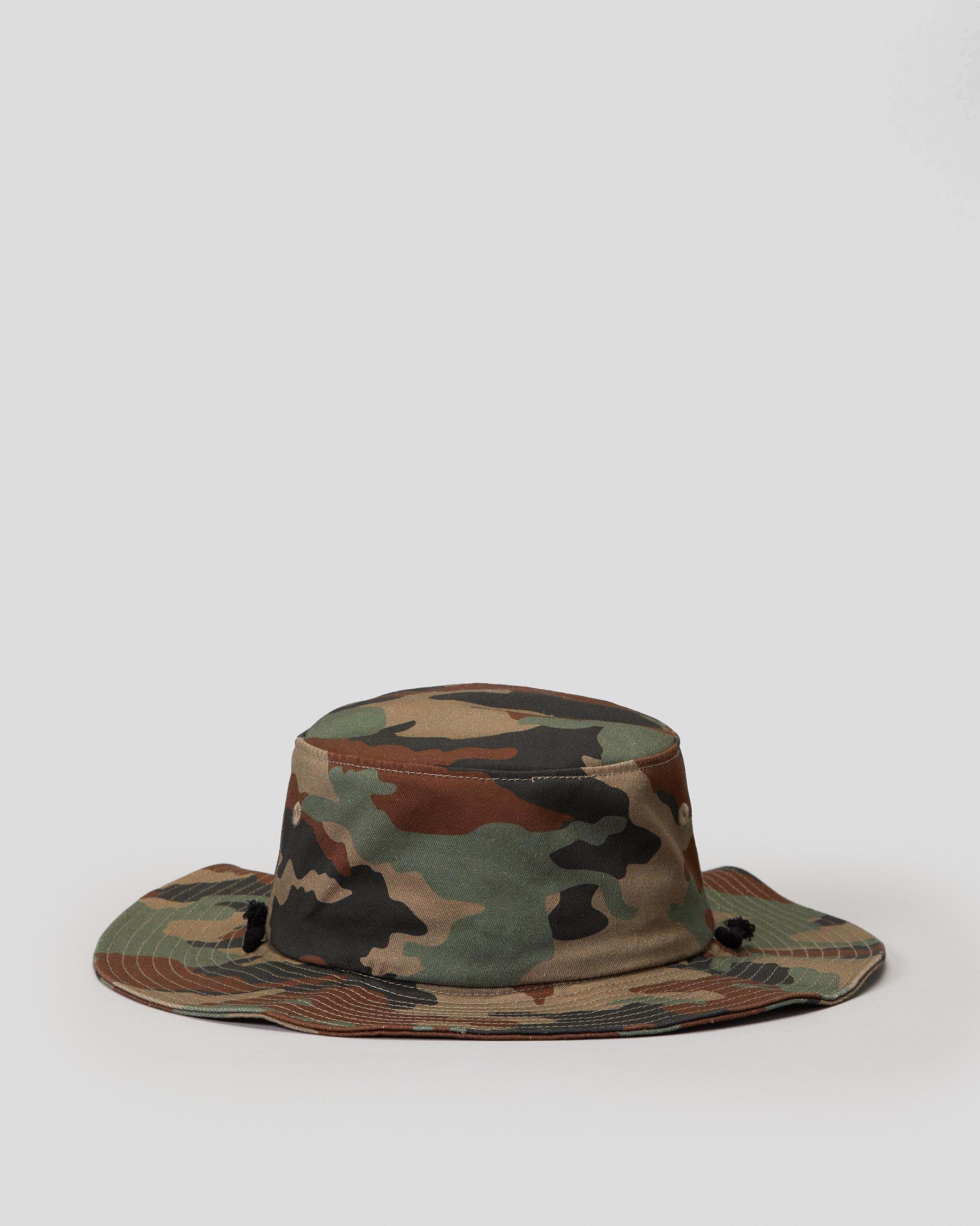 Shop Quiksilver Bushmaster Hat In Camo - Fast Shipping & Easy Returns ...