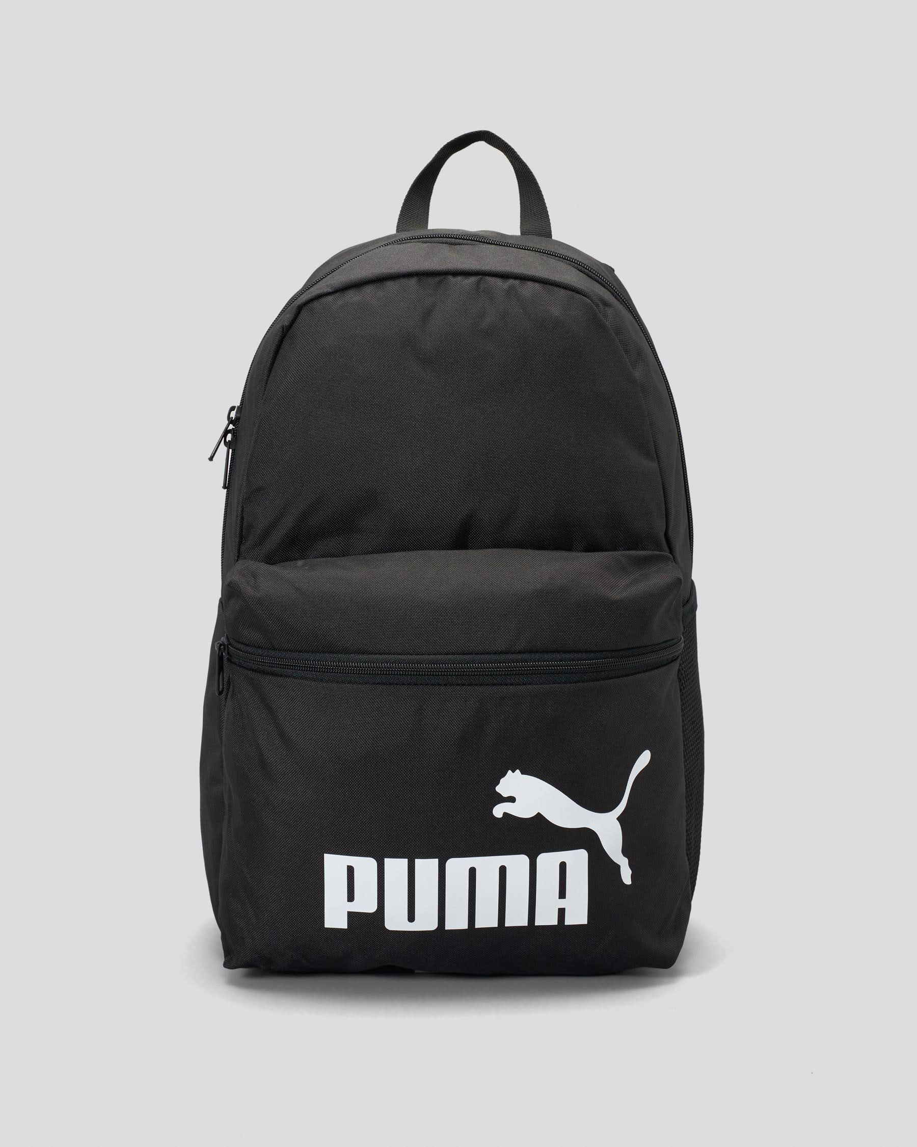 Shop Puma Phase Backpack In Puma Black - Fast Shipping & Easy Returns 