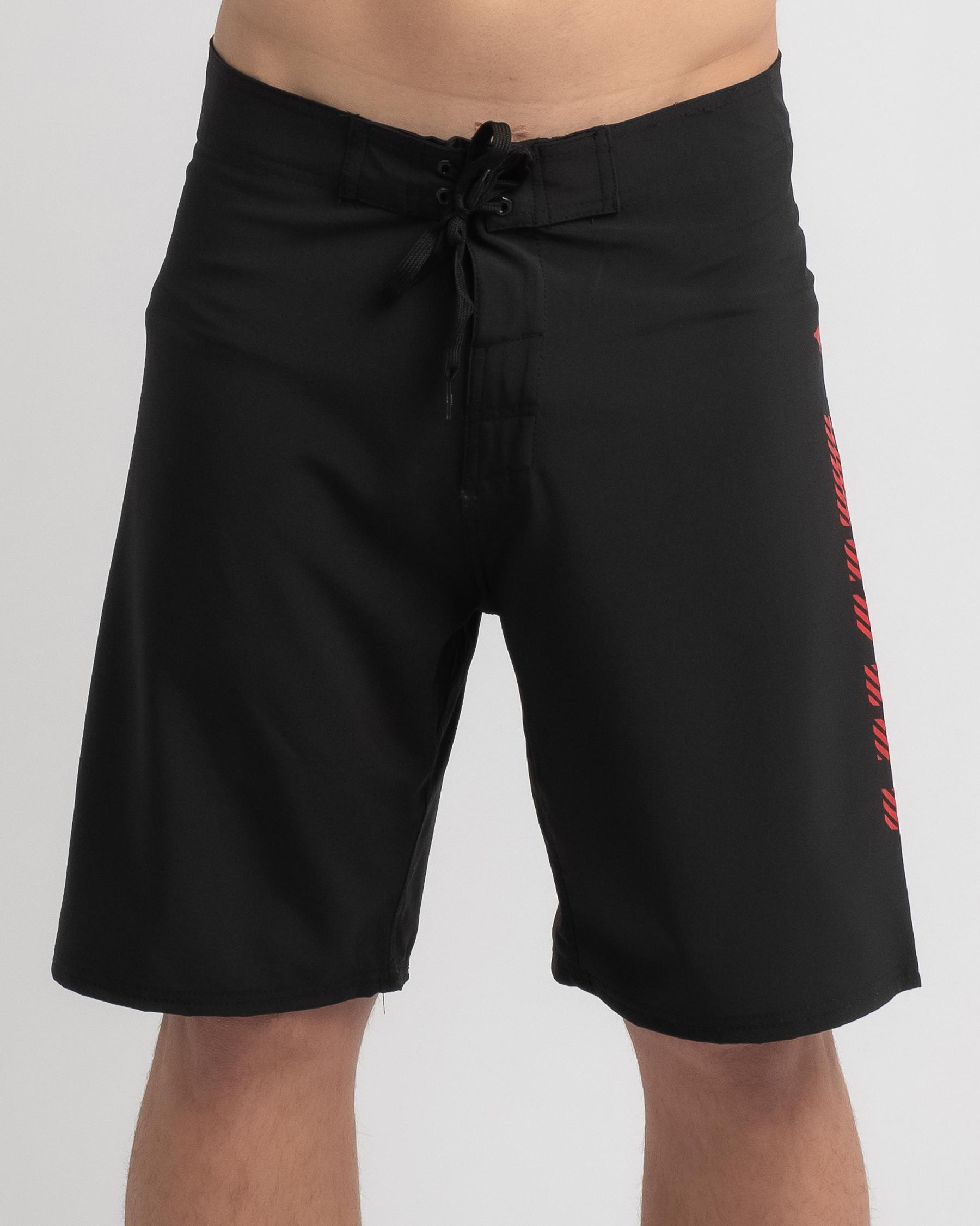 Shop Unit Septer Board Shorts In Black - Fast Shipping & Easy Returns 