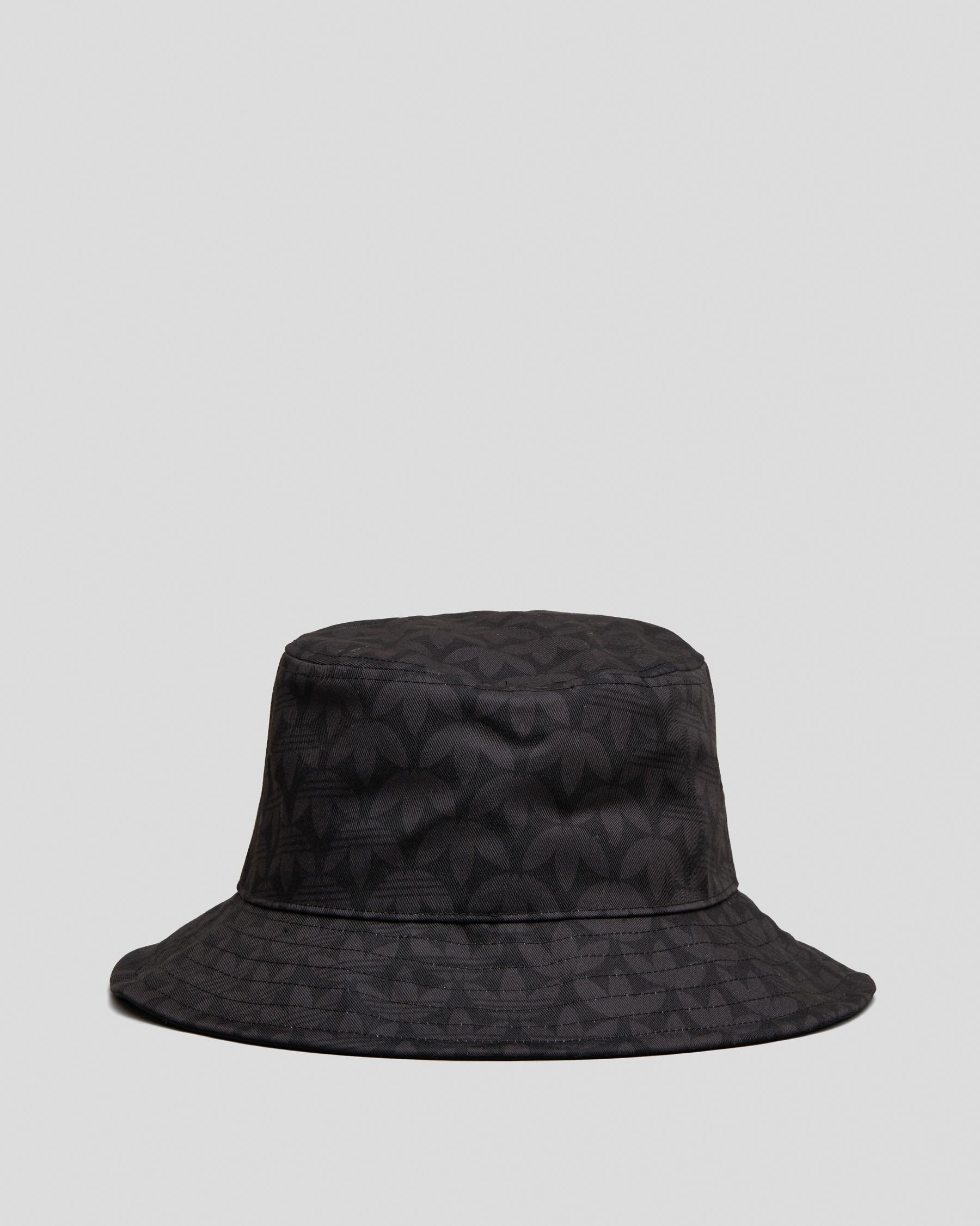 Adidas Monogram Bucket Hat In Black - FREE* Shipping & Easy