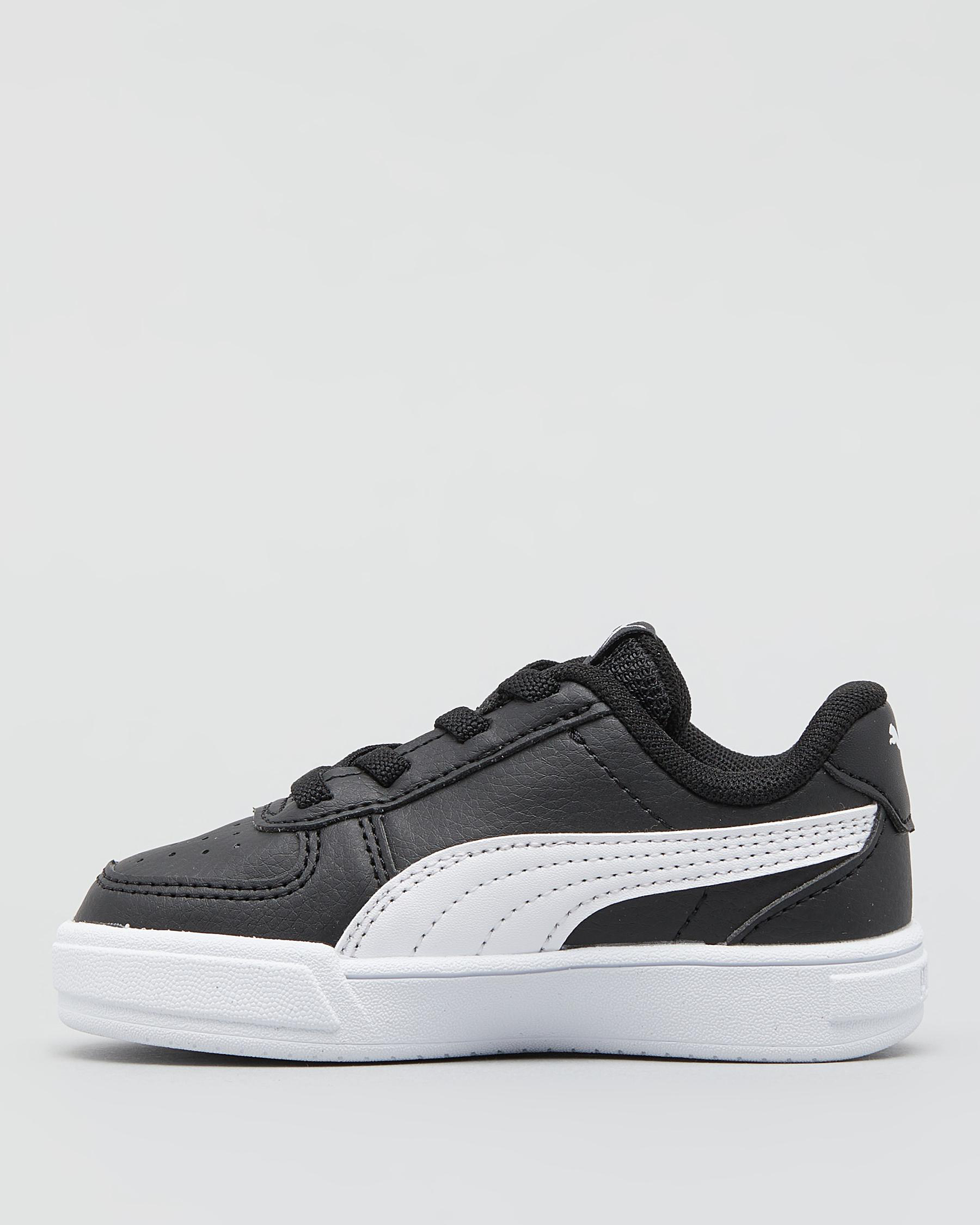 Shop Puma Toddlers' Caven Shoes In Puma Black/puma White - Fast ...