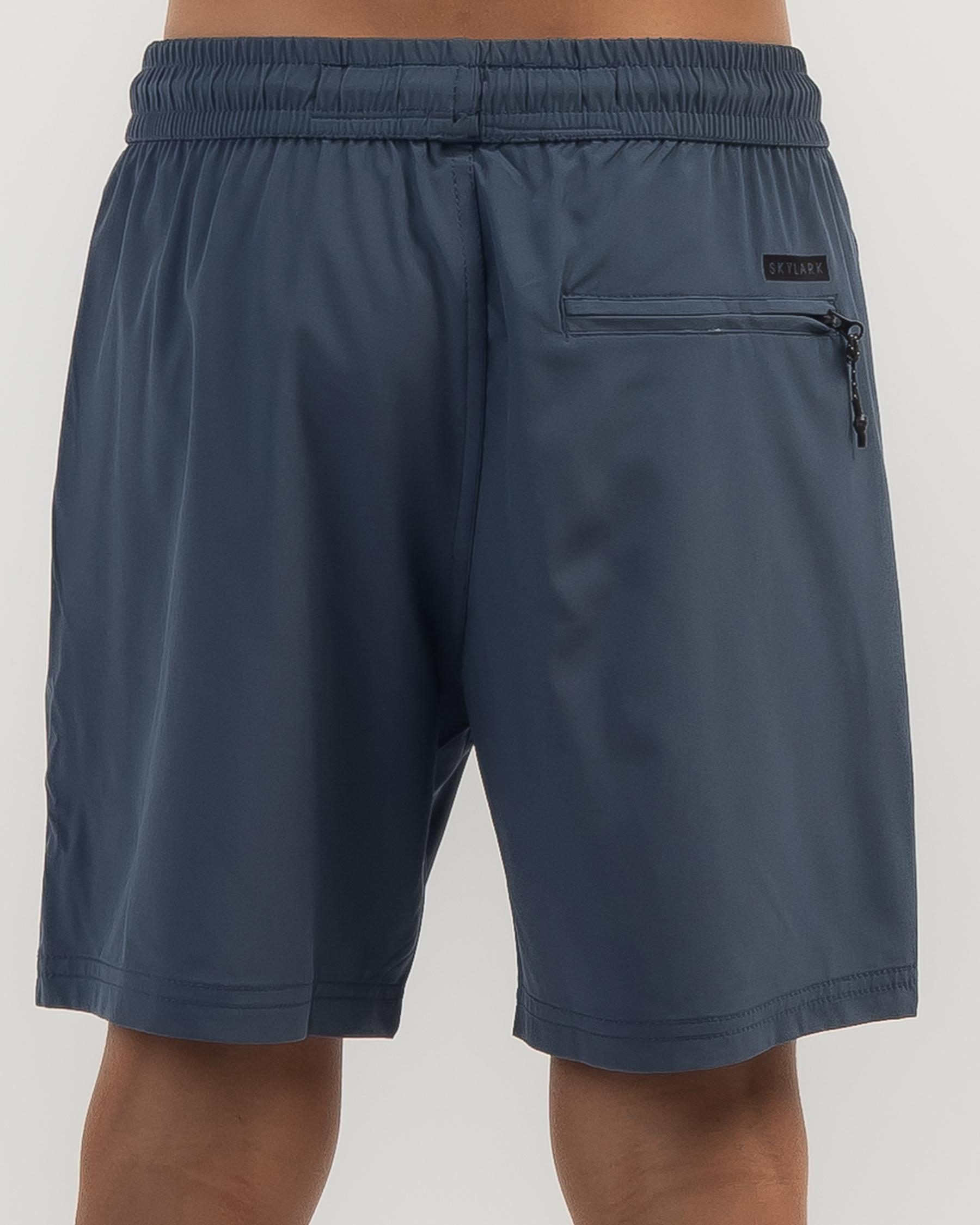 Shop Skylark Boys' Release Mully Shorts In Blue - Fast Shipping & Easy ...