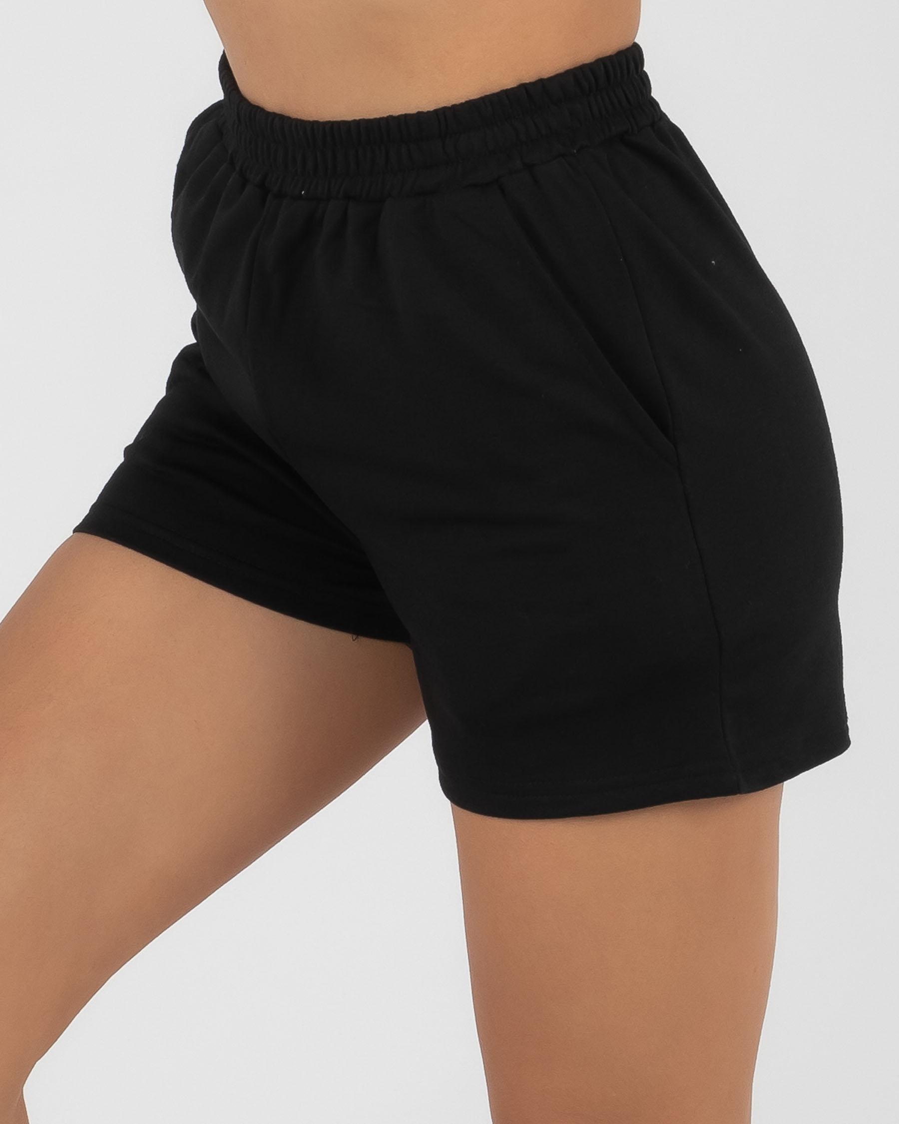 Reverse Piper Shorts In Black - Fast Shipping & Easy Returns - City ...