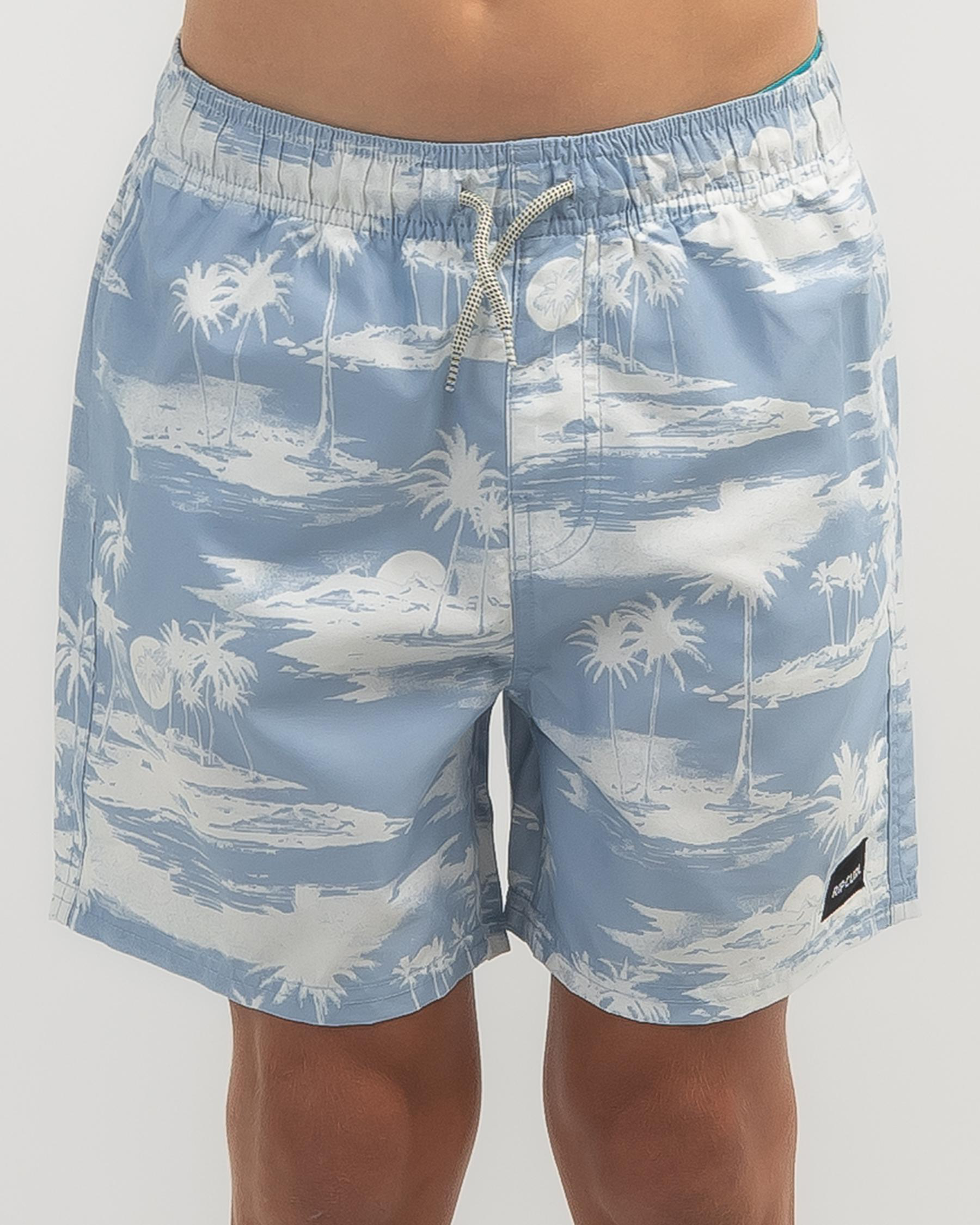 Shop Rip Curl Boys' Dreamers Volley Beach Shorts In Yucca - Fast ...