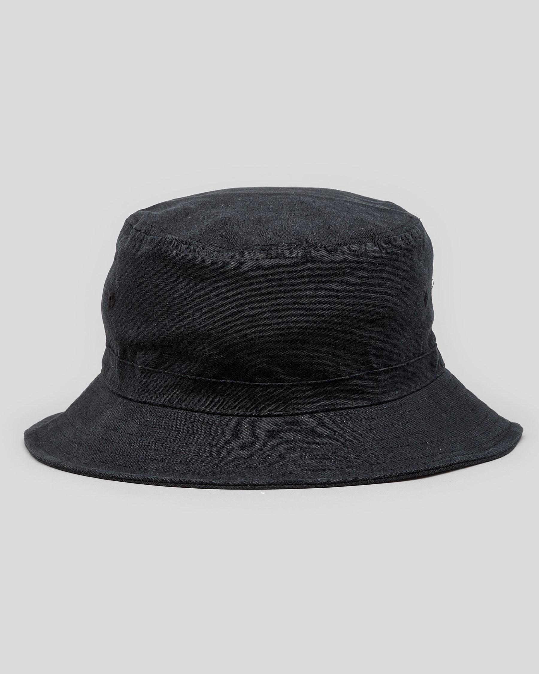 Rip Curl Valley Bucket Hat In Black - FREE* Shipping & Easy
