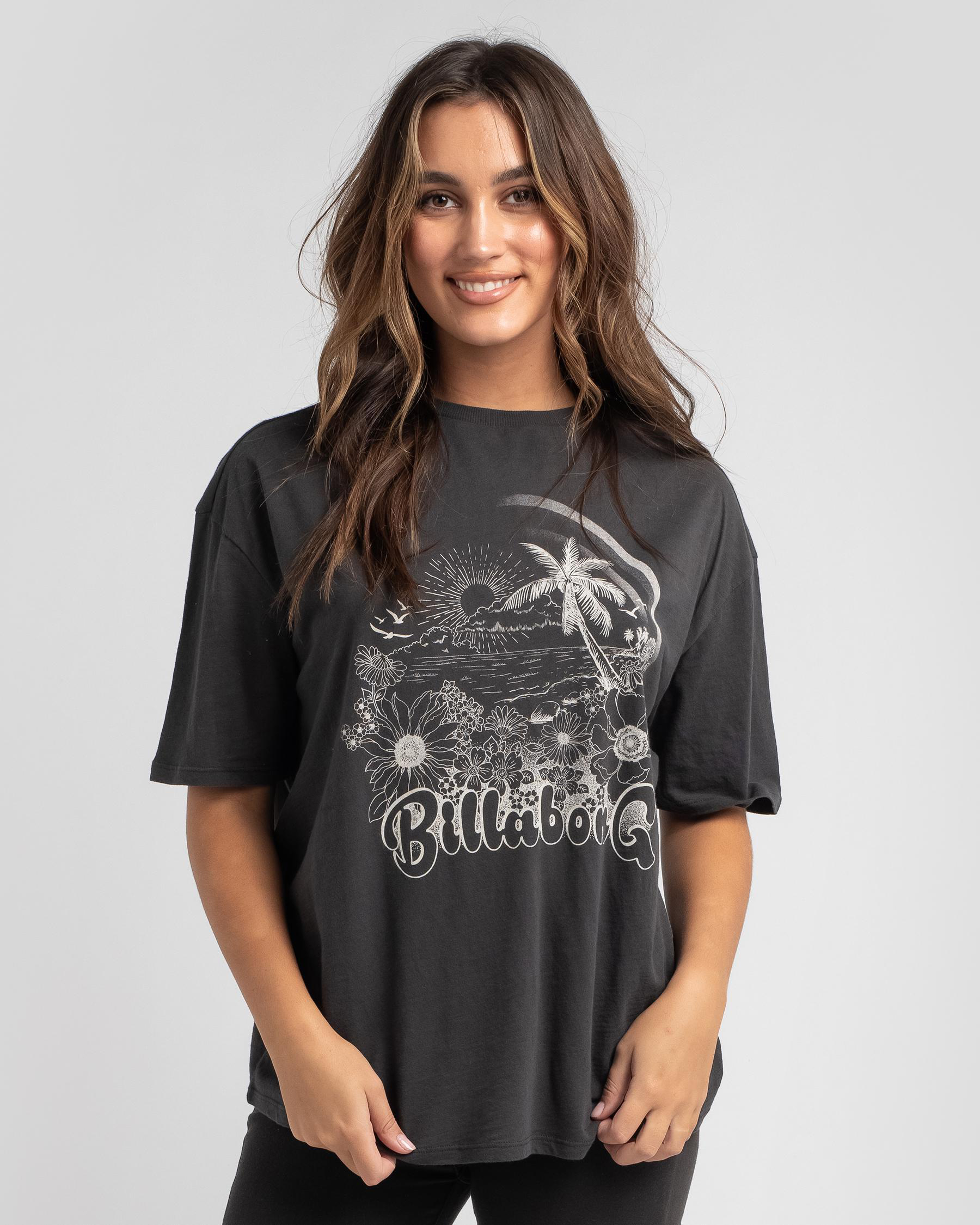 billabong rainbow waves tee