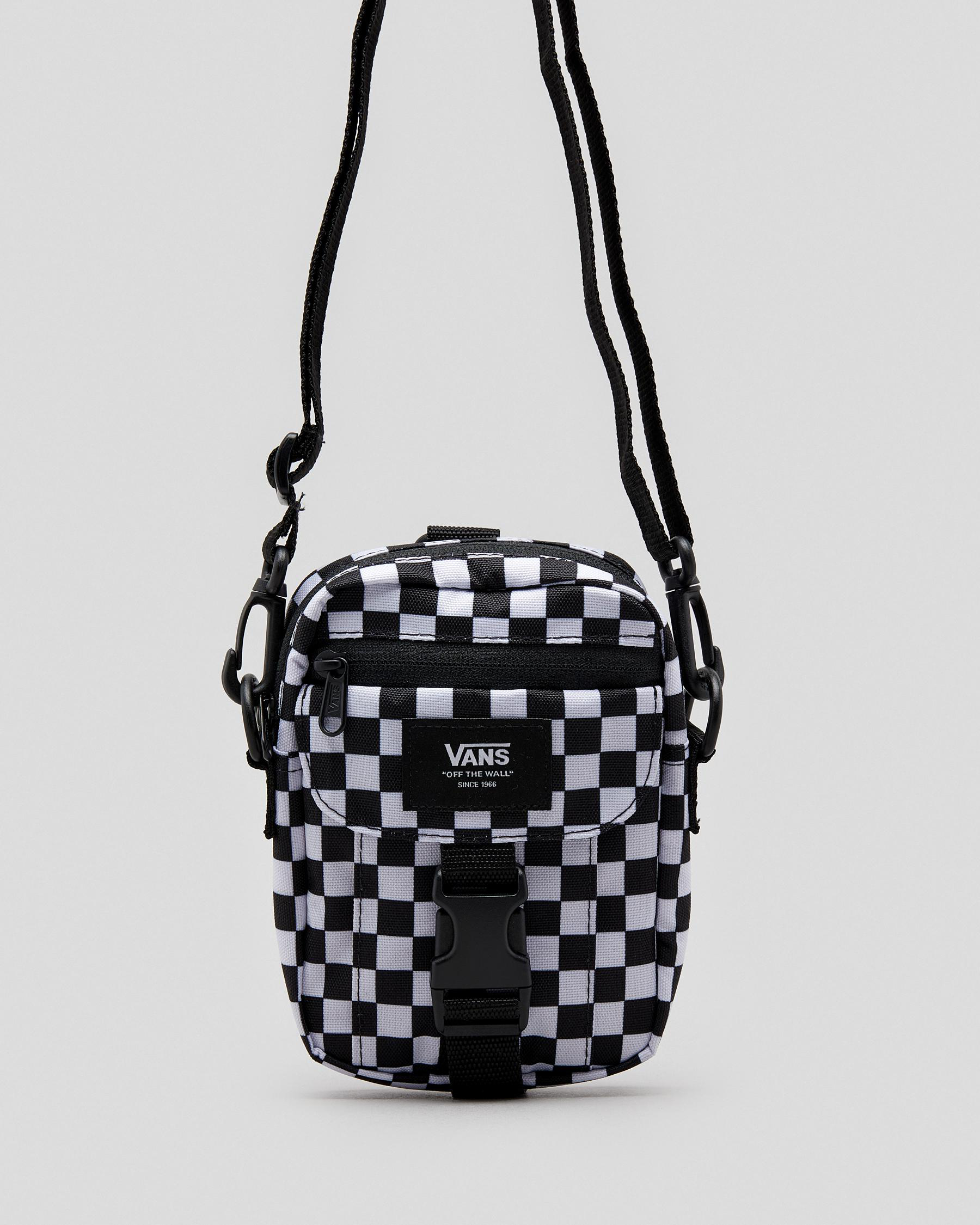 vans checkerboard crossbody bag