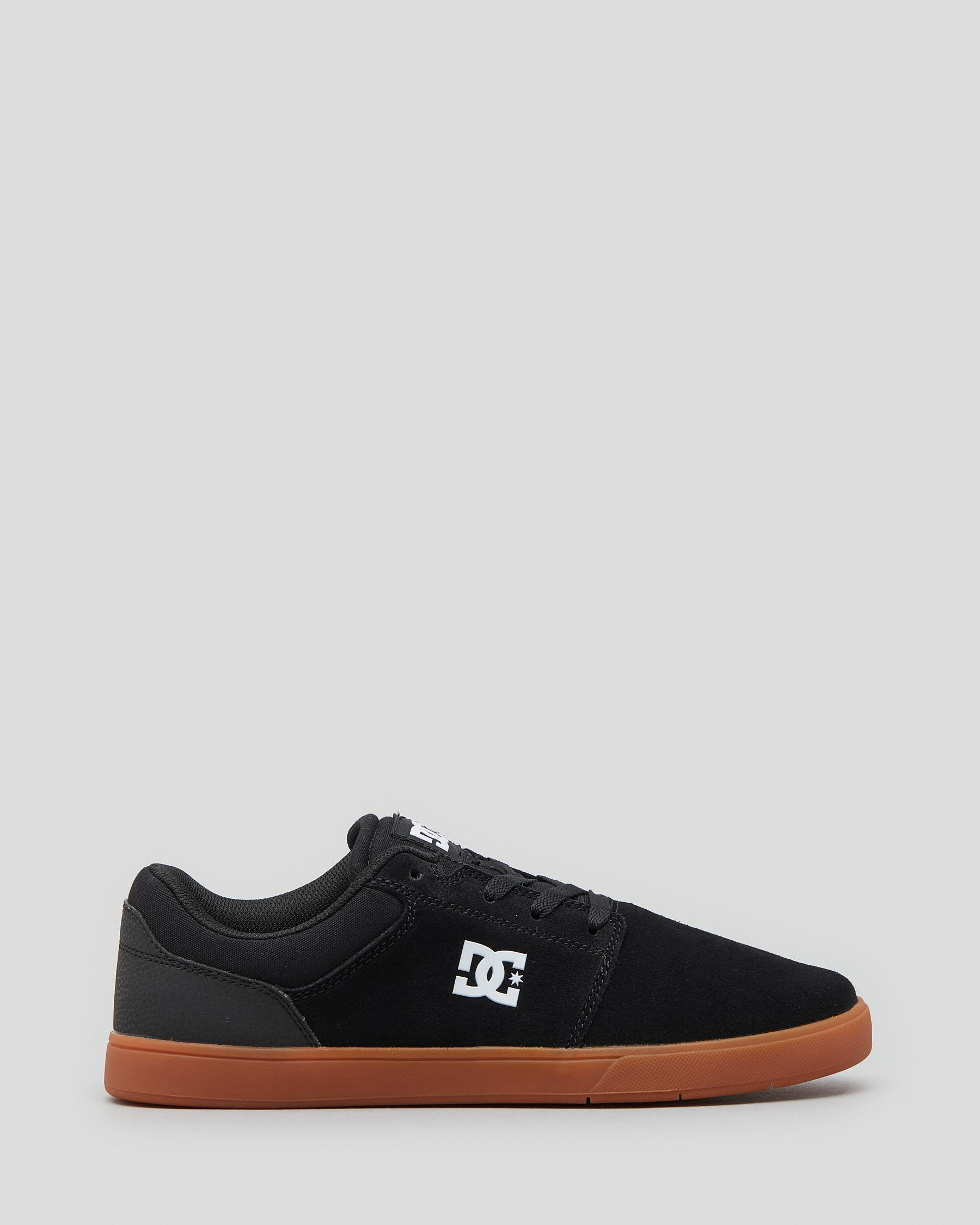 Shop DC Shoes Crisis 2 Shoes In Black/gum - Fast Shipping & Easy ...