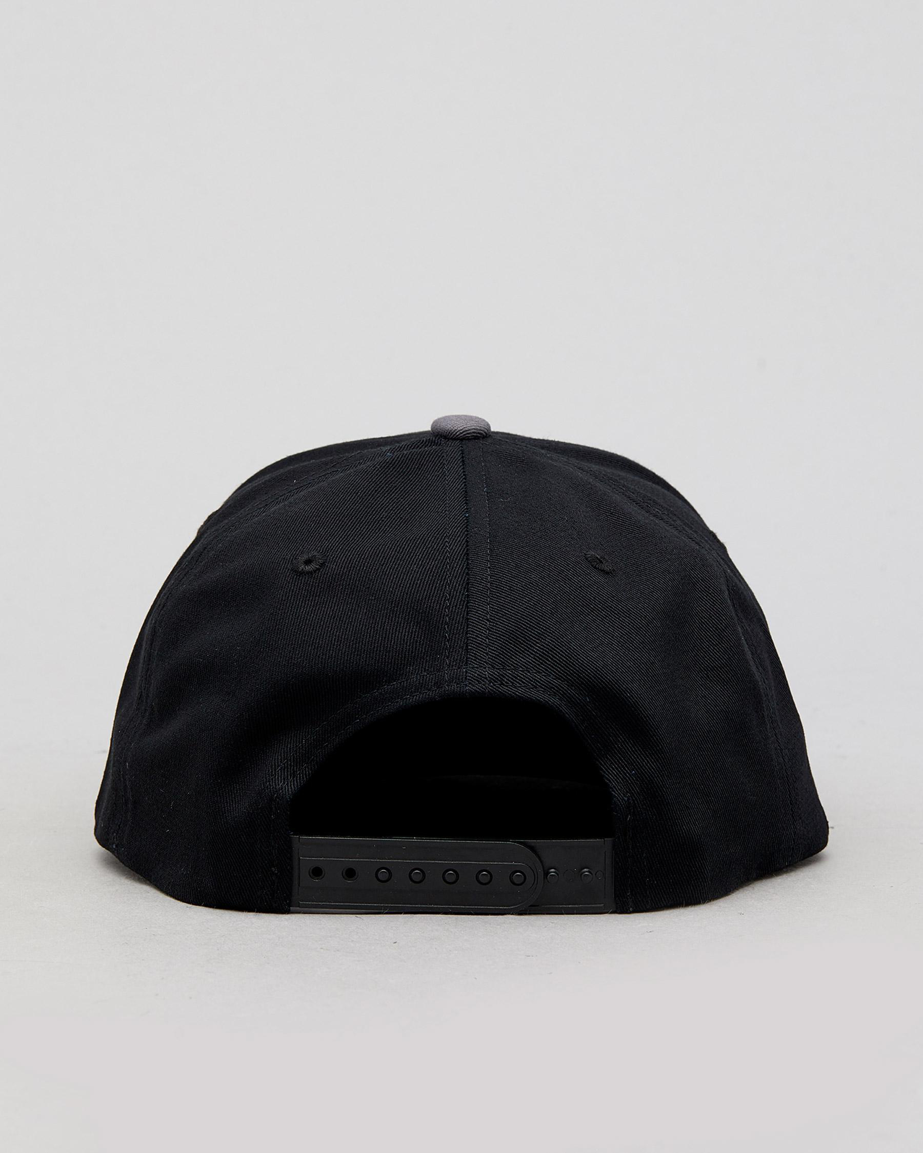 Shop Brixton Wheeler Cap In Black/charcoal - Fast Shipping & Easy ...