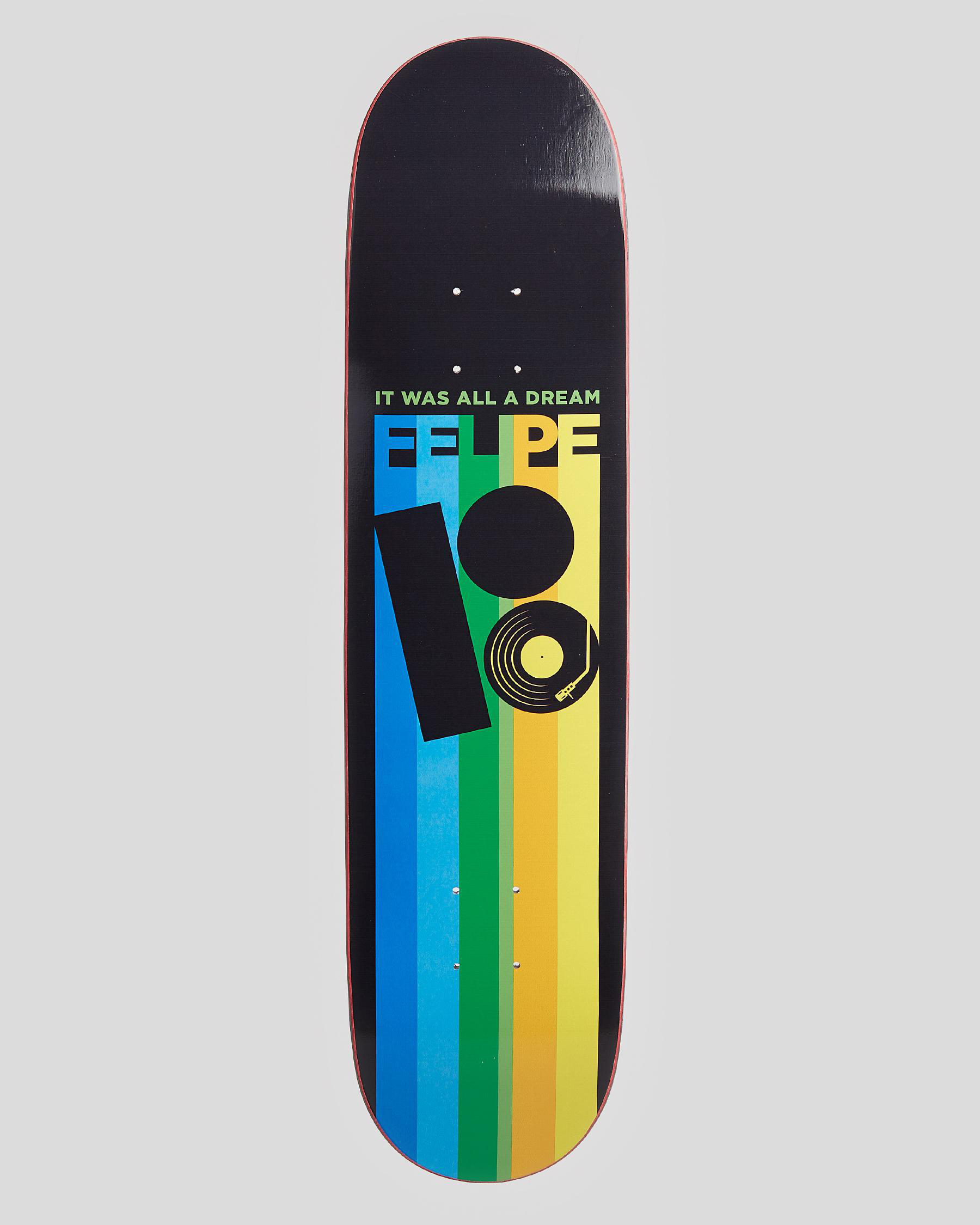 Shop Plan B Felipe Vinyl 7.75" Skateboard Deck In Assorted - Fast ...