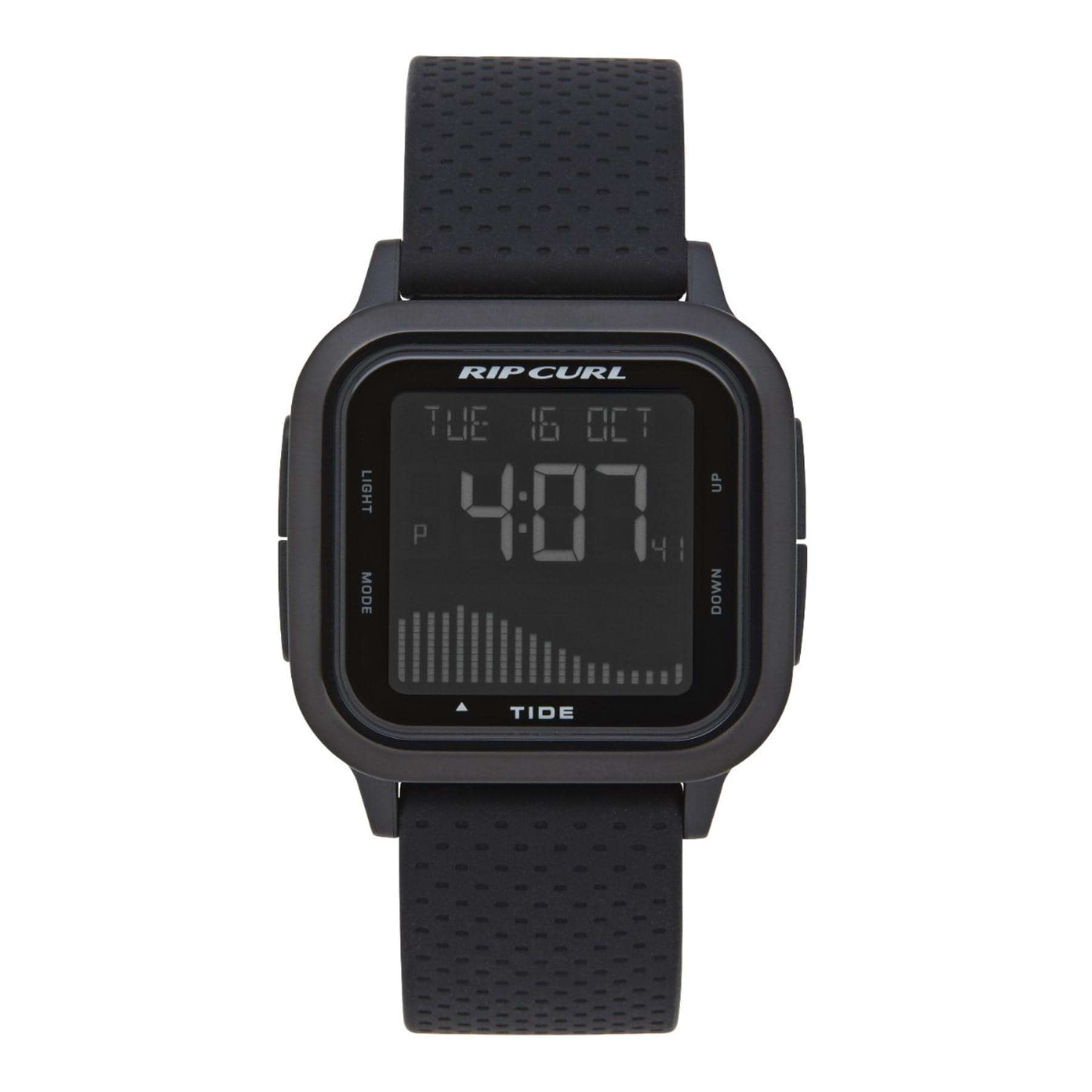 Shop Rip Curl Next Tide Midnight Watch In Midnight - Fast Shipping ...