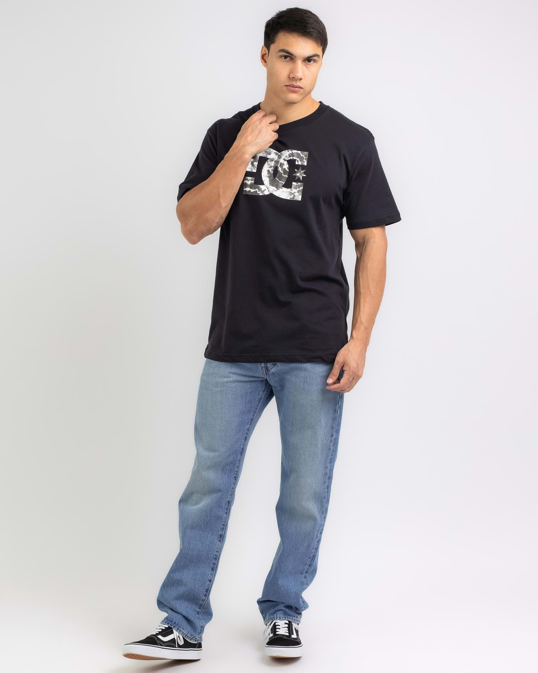 T-Shirt FREE* States Shipping Shoes Fill & - United Returns DC Beach In City Star DC - Easy Black