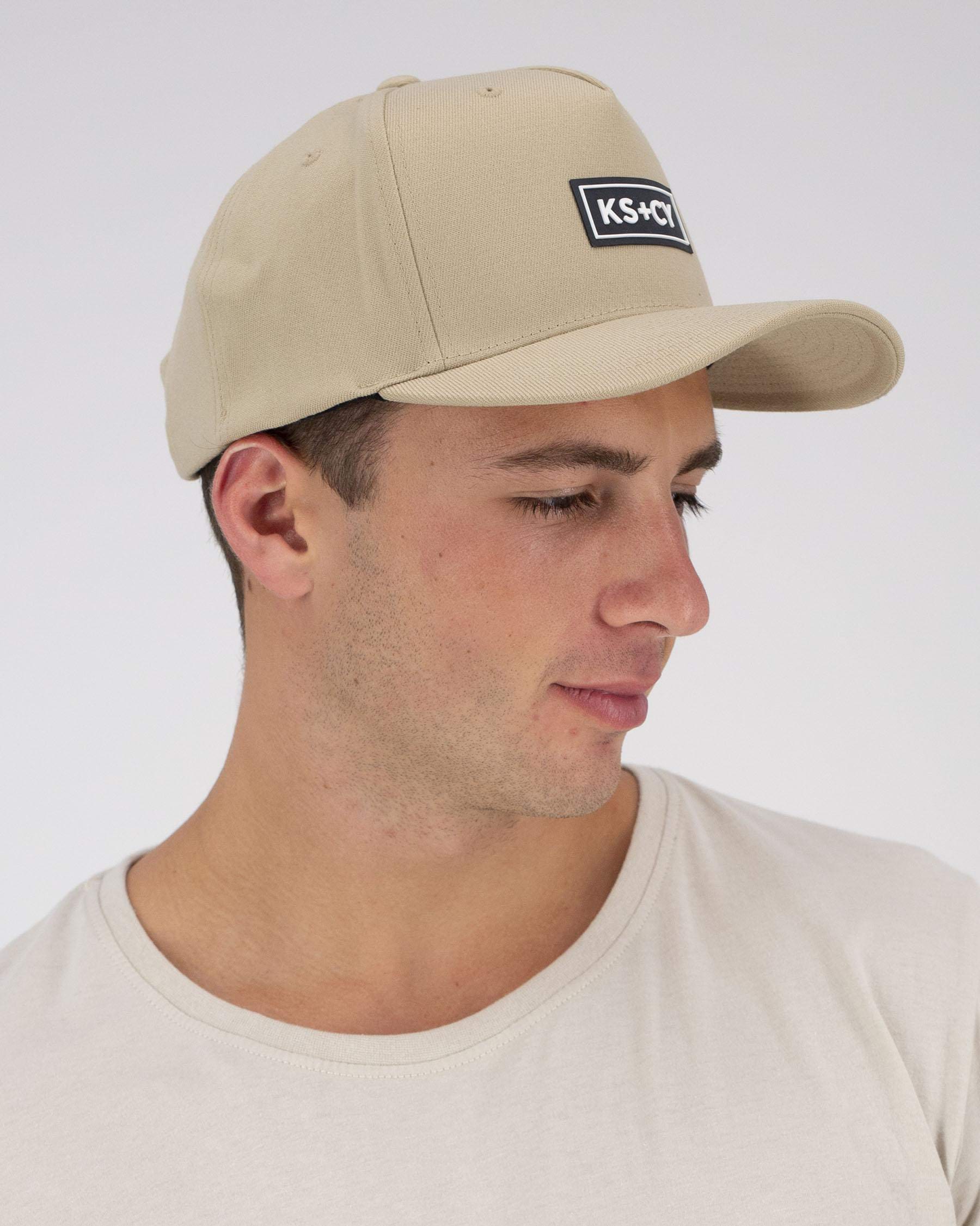 Shop Kiss Chacey Staple Cap In Sand - Fast Shipping & Easy Returns ...