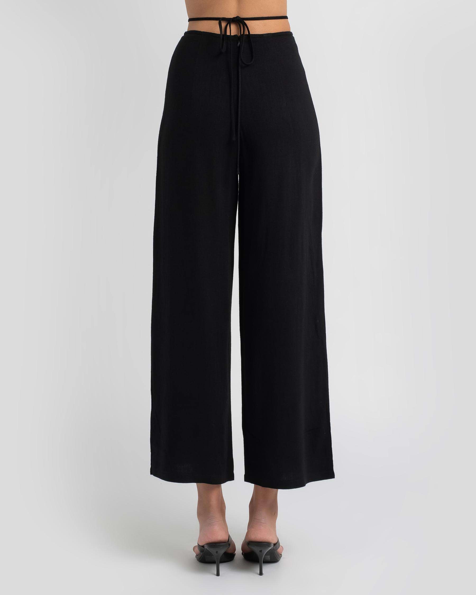 Shop Ava And Ever Vixon Pants In Black - Fast Shipping & Easy Returns ...