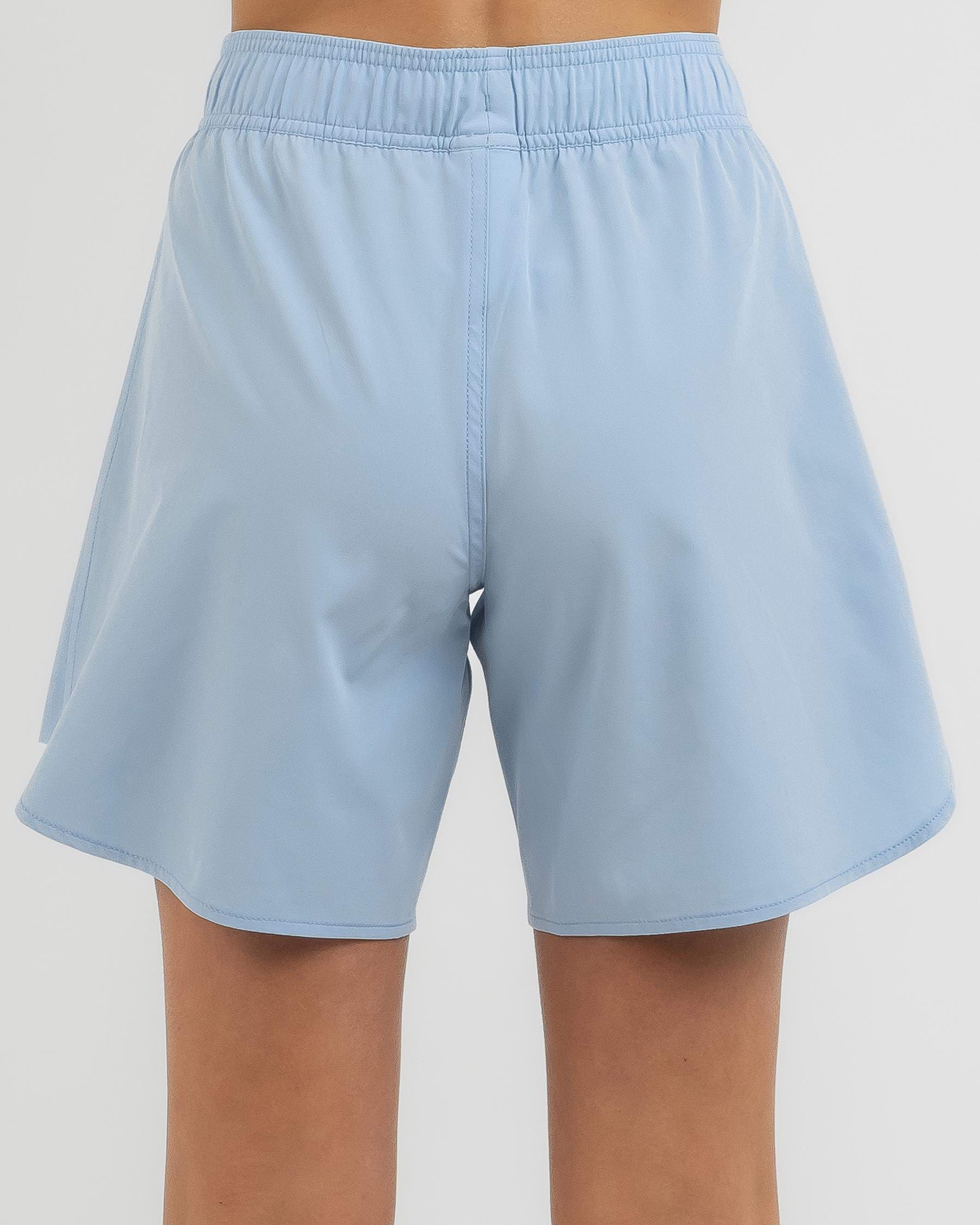 Shop Roxy Wave Eco Board Shorts In Cerulean - Fast Shipping & Easy ...