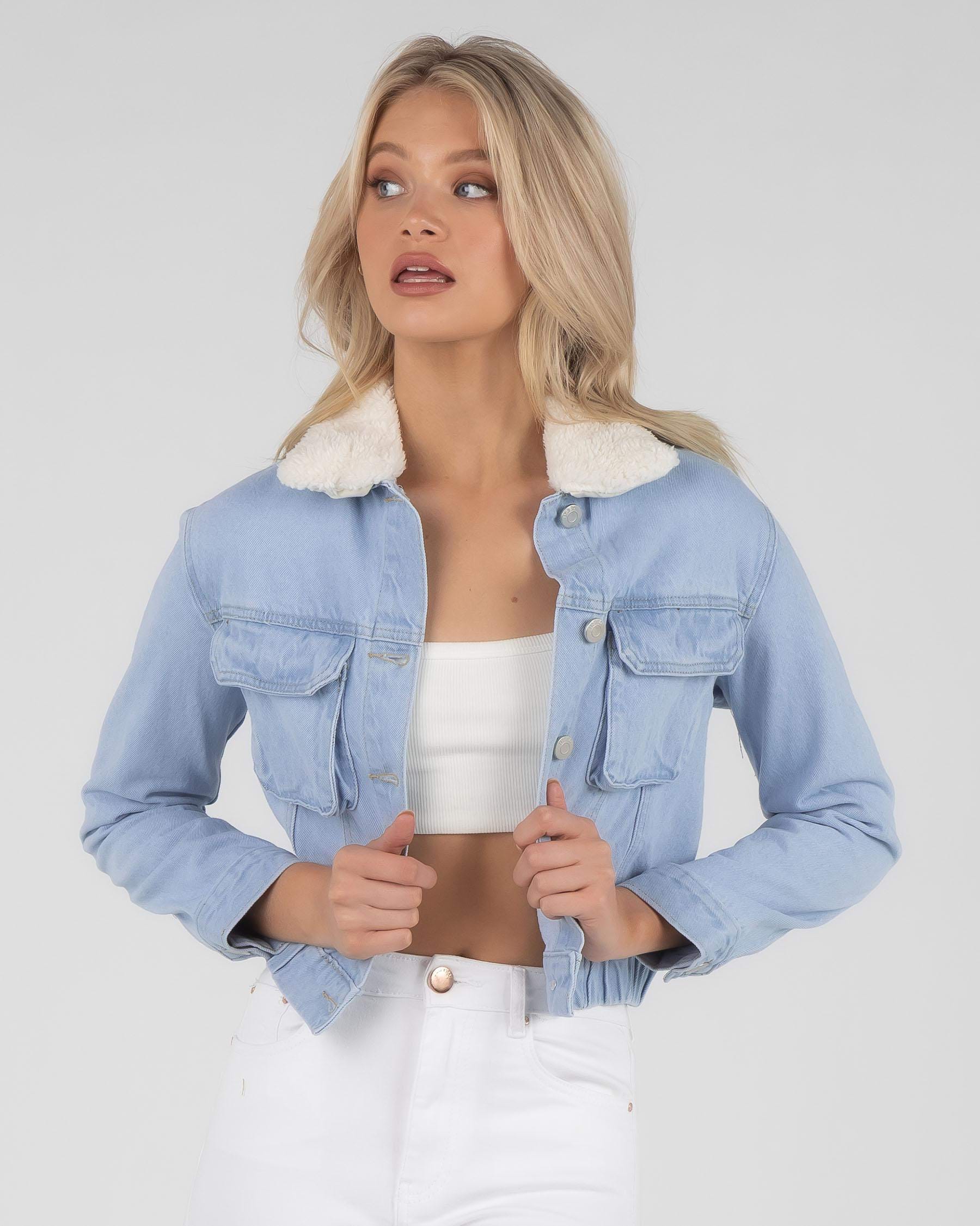 Shop Used Tyla Jacket In Light Mid - Fast Shipping & Easy Returns ...