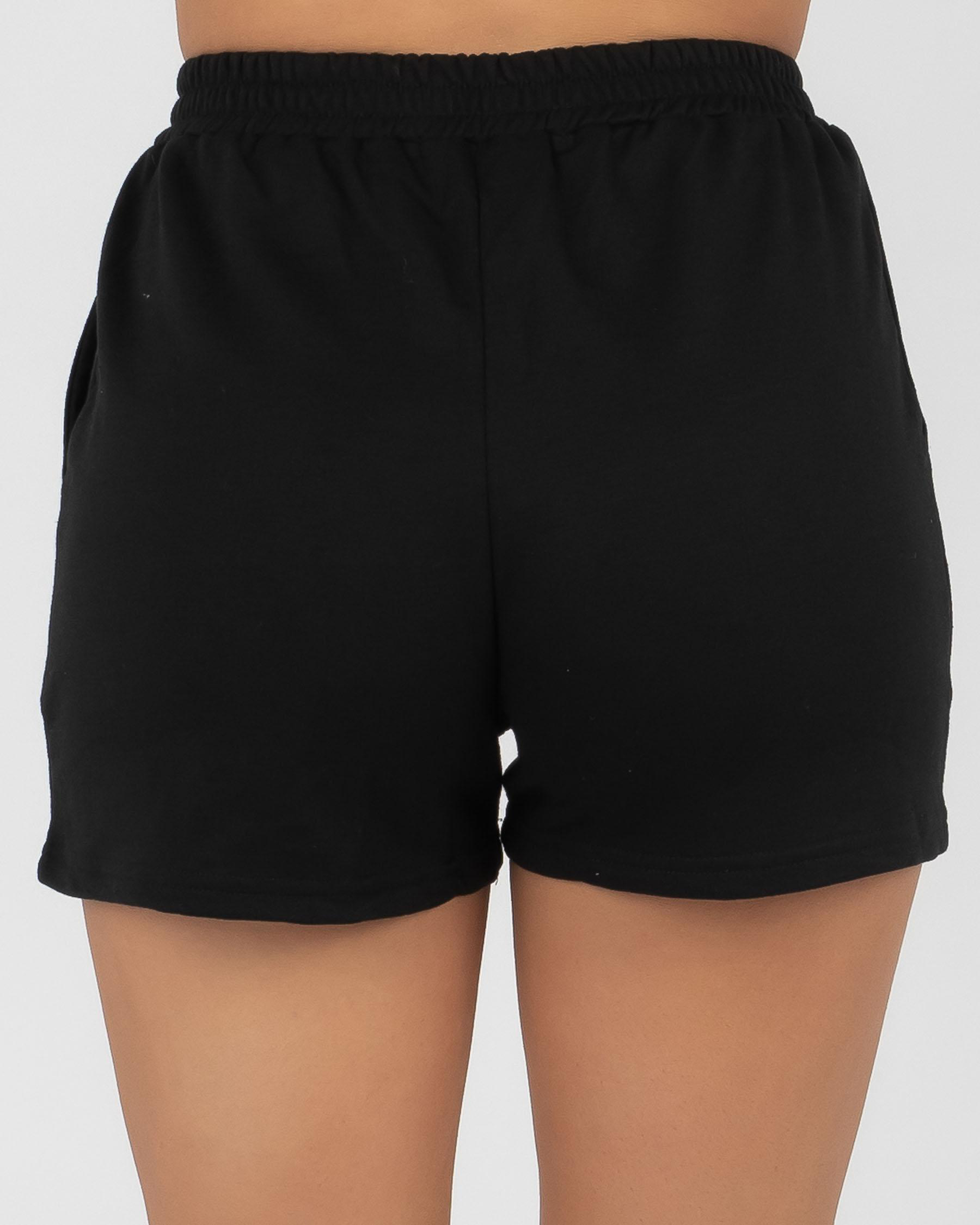 Reverse Piper Shorts In Black - Fast Shipping & Easy Returns - City ...