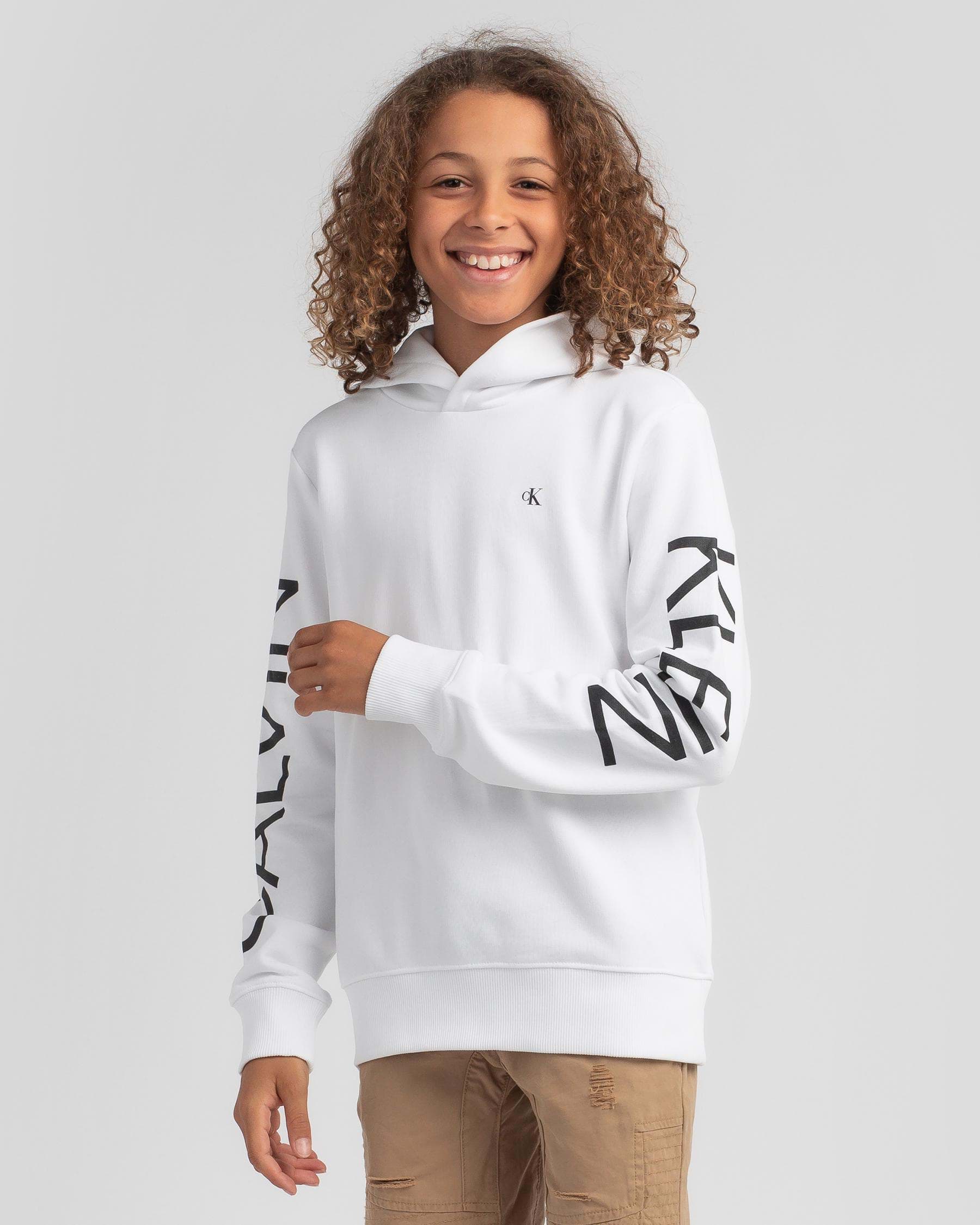 Boys' Hero Logo Hoodie