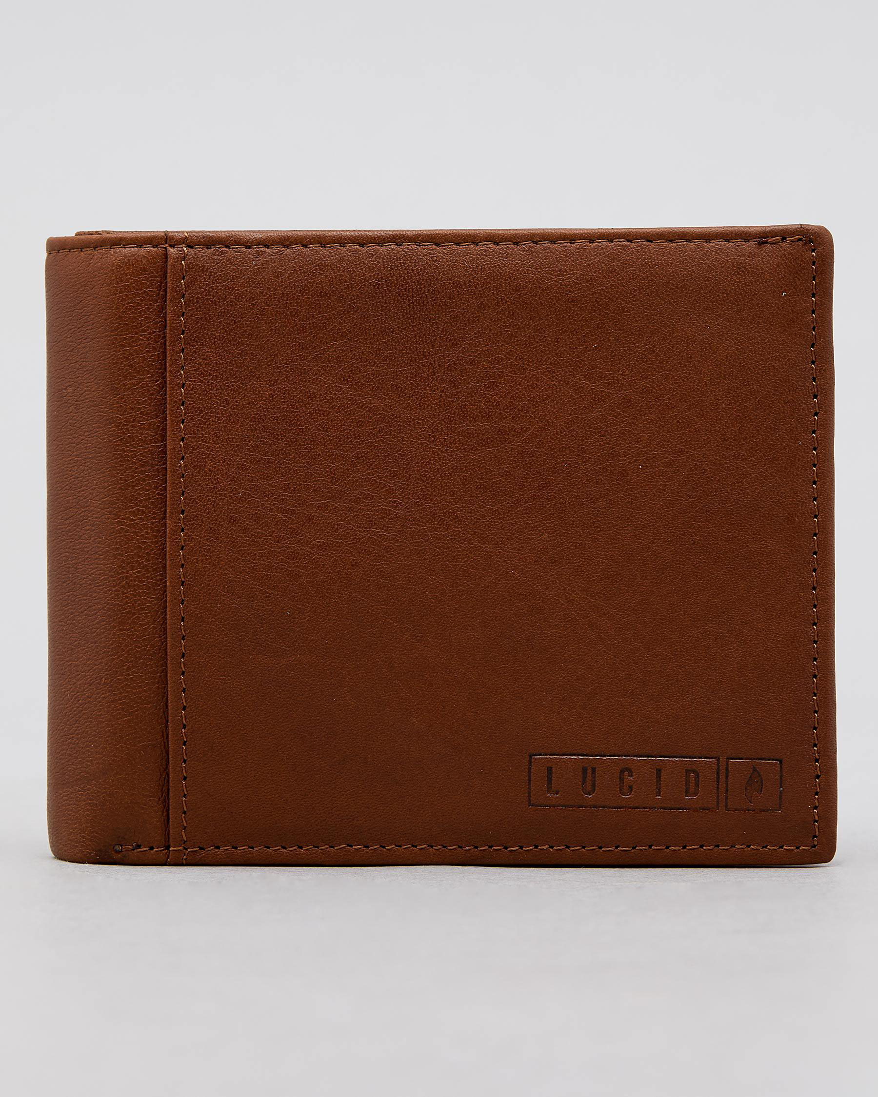 Shop Lucid Ledbury Leather Wallet In Tan - Fast Shipping & Easy Returns ...