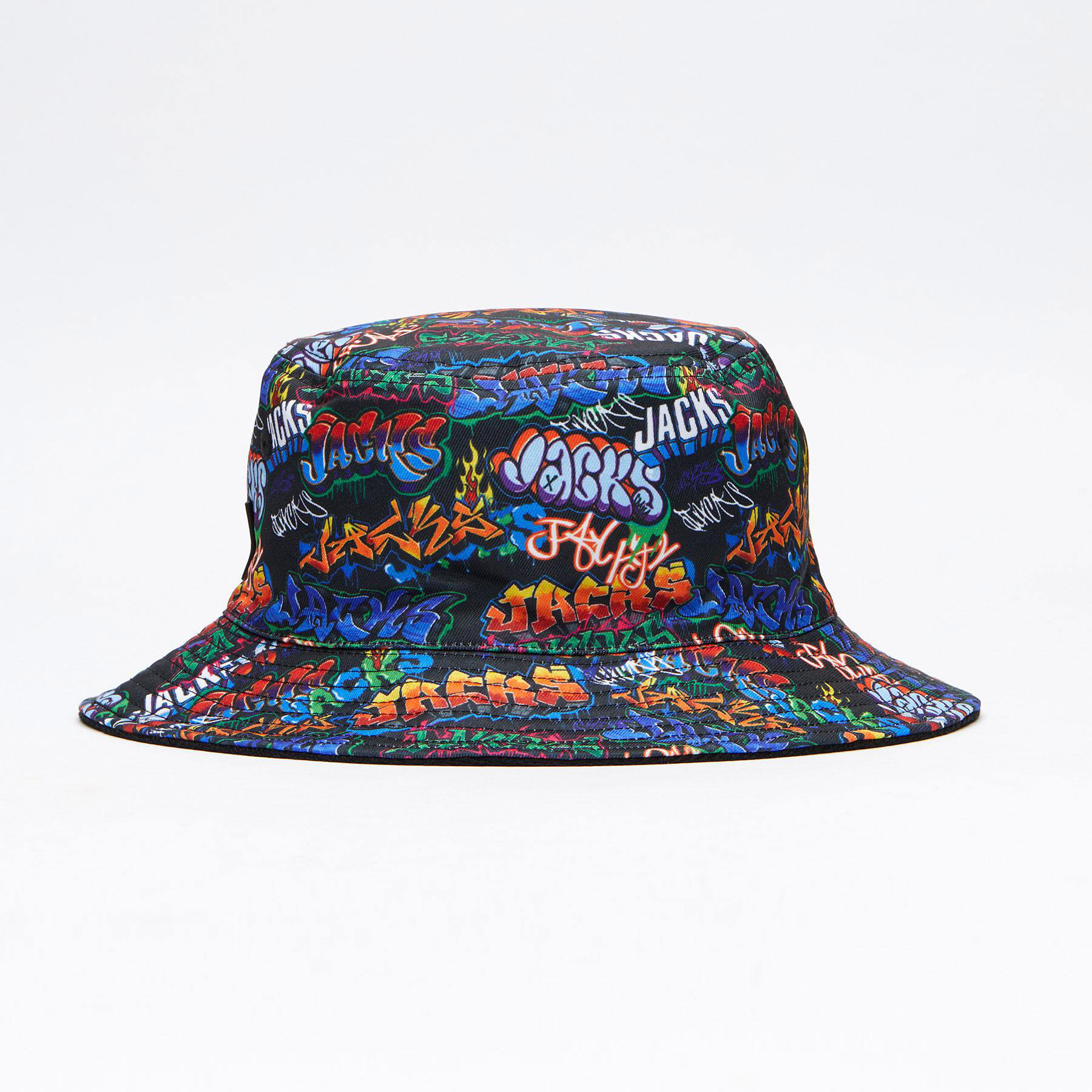 Shop Jacks Boys Spray Bucket Hat In Multi/black - Fast Shipping & Easy ...