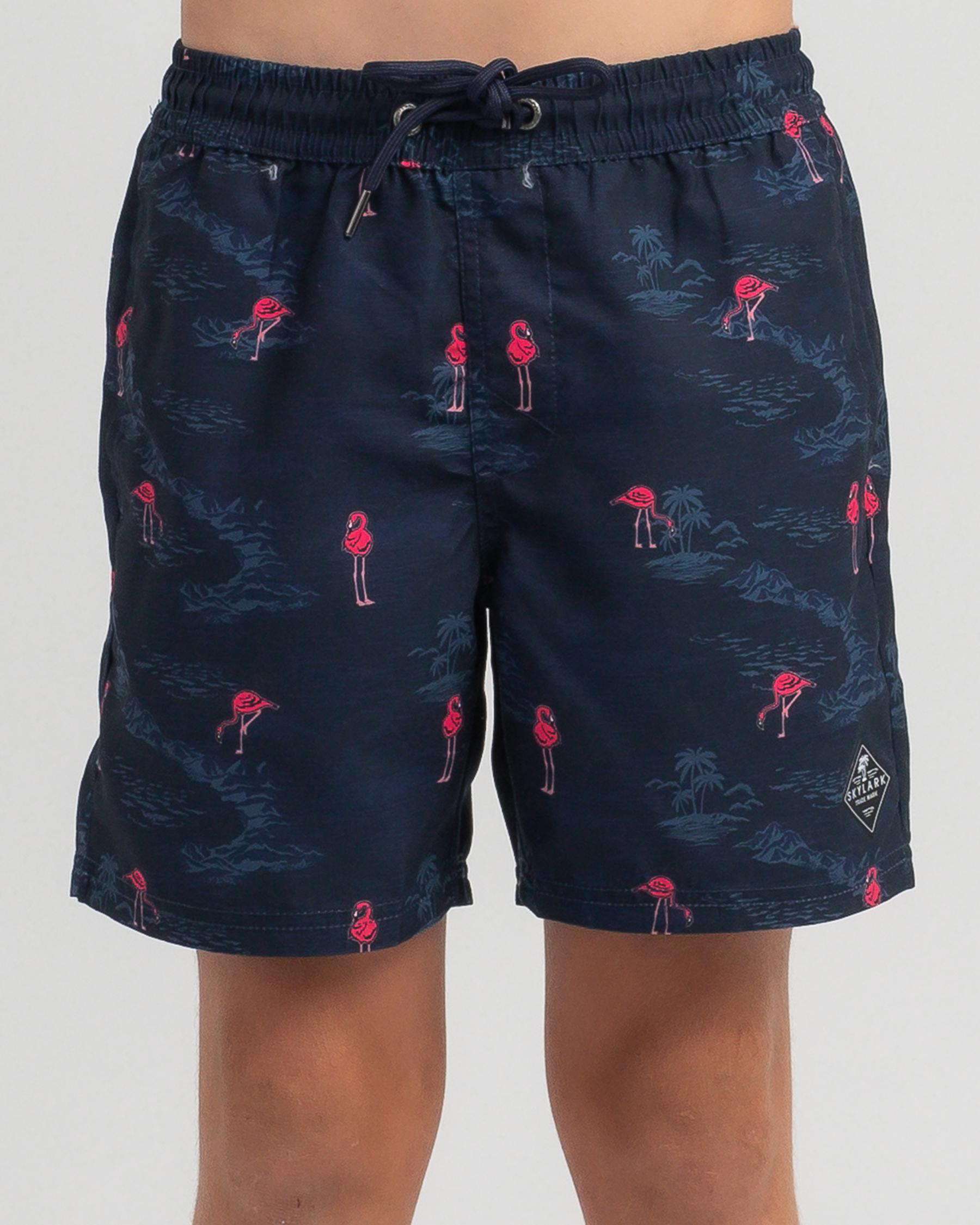 Skylark Boys' Monsoon Mully Shorts In Navy - Fast Shipping & Easy ...