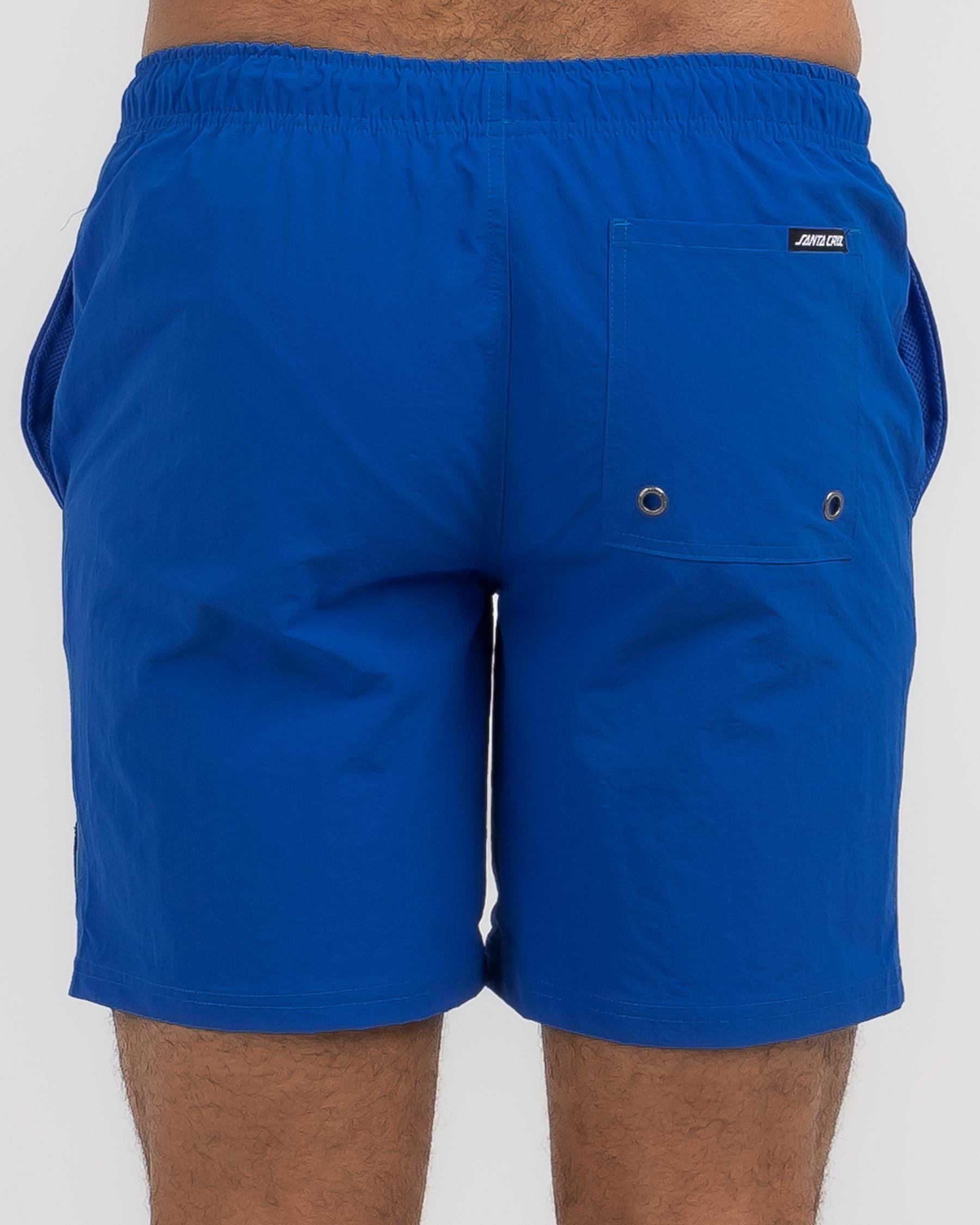 Shop Santa Cruz Classic Dot Cruz Shorts In Blue - Fast Shipping & Easy ...