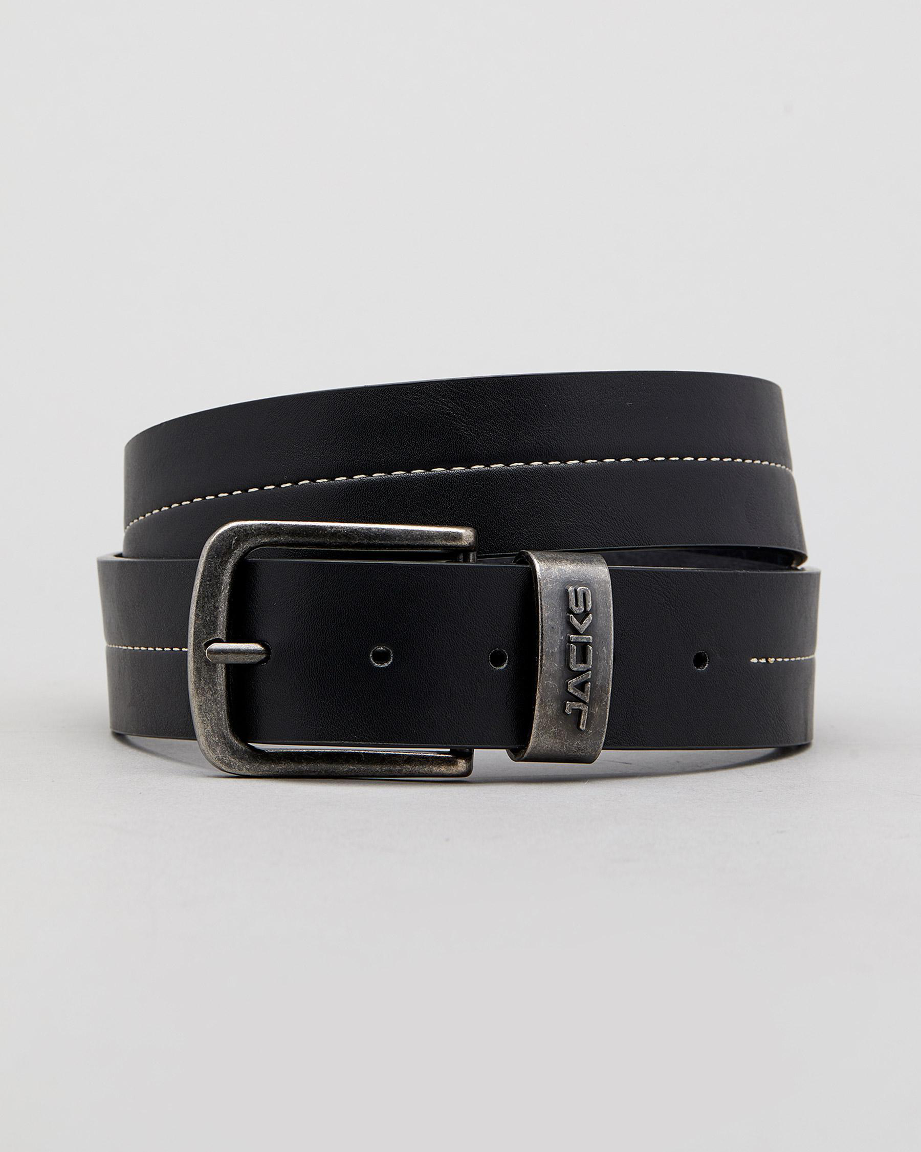 Jacks Elevate Belt In Black - Fast Shipping & Easy Returns - City Beach ...