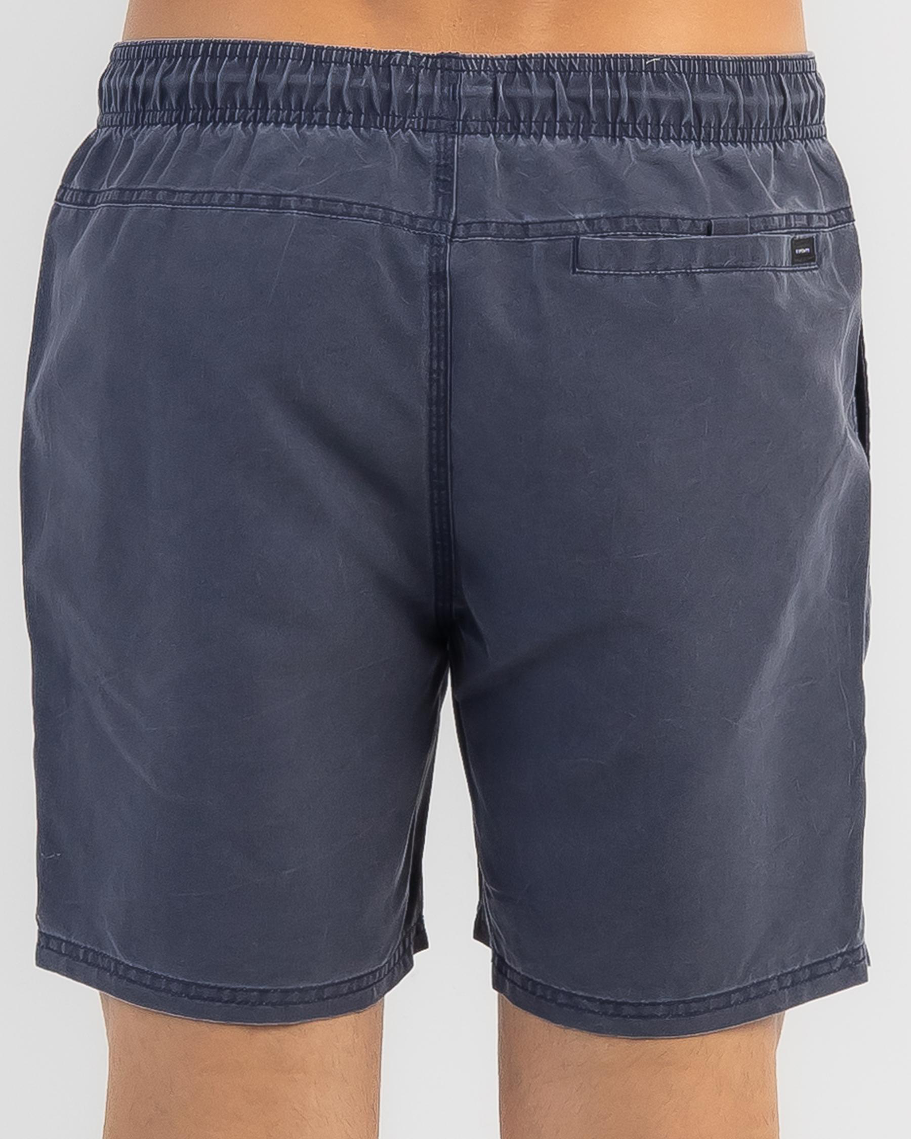 Shop Rip Curl Bondi Volley Shorts In Navy - Fast Shipping & Easy ...