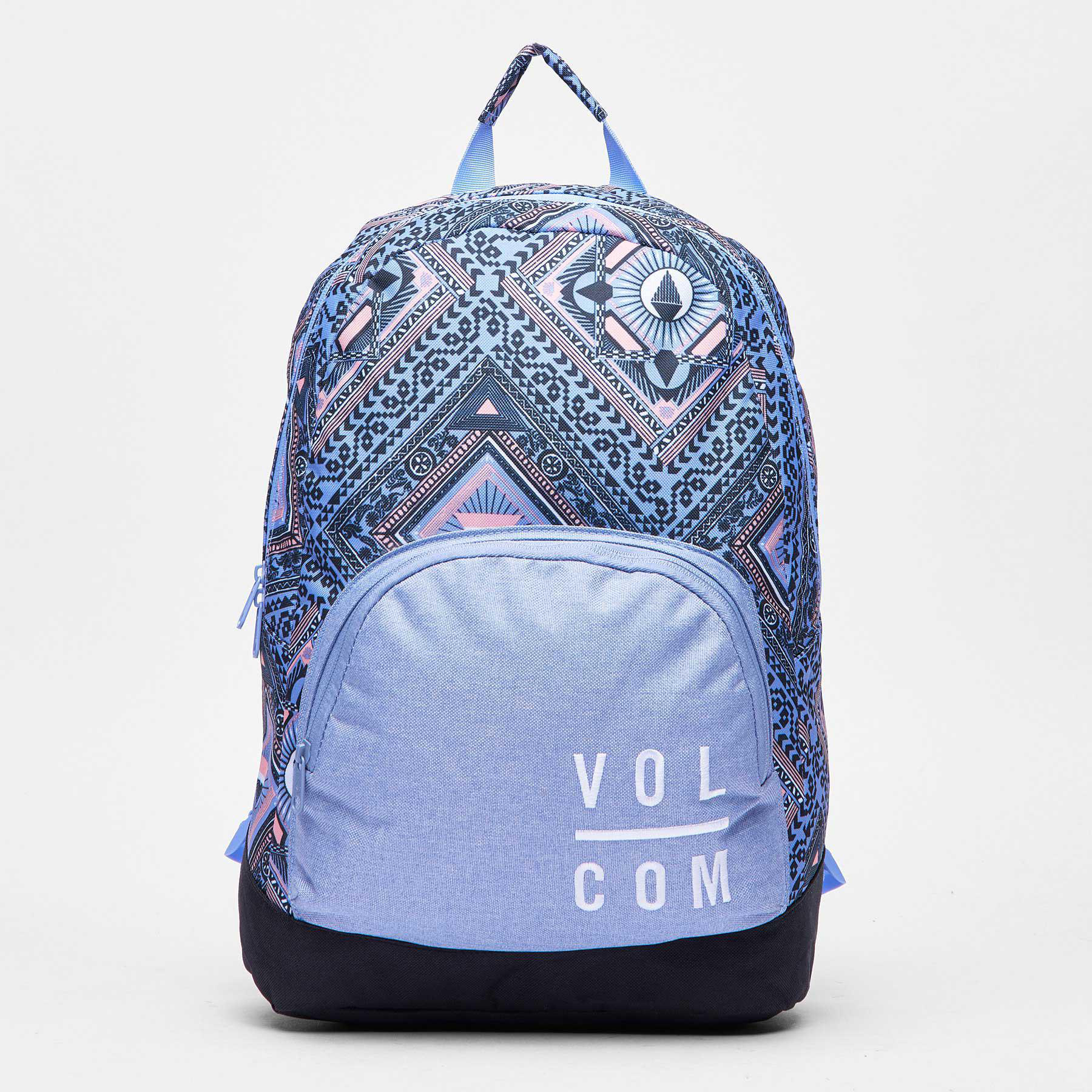 Volcom Patch Attack Retreat Backpack In Misty Blue - Fast Shipping ...