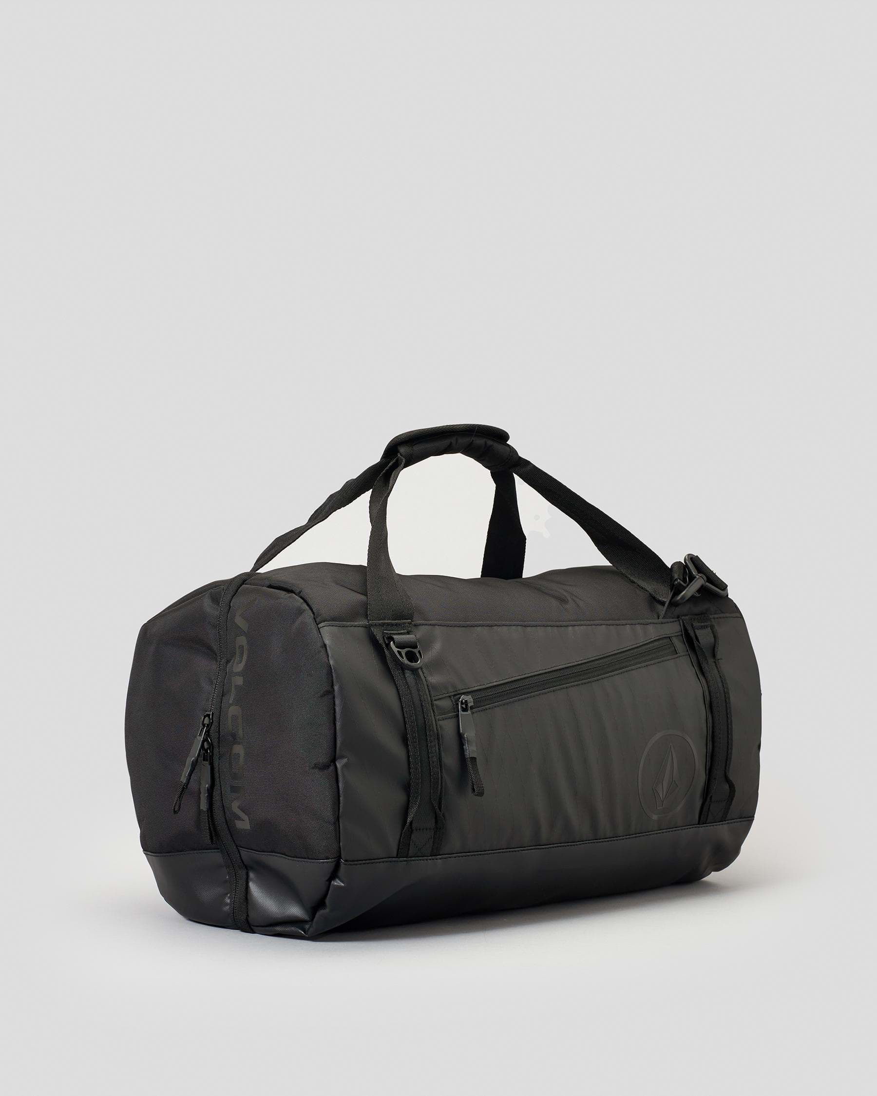 Volcom Altitude 21 Travel Duffle Bag In Black - FREE* Shipping & Easy ...