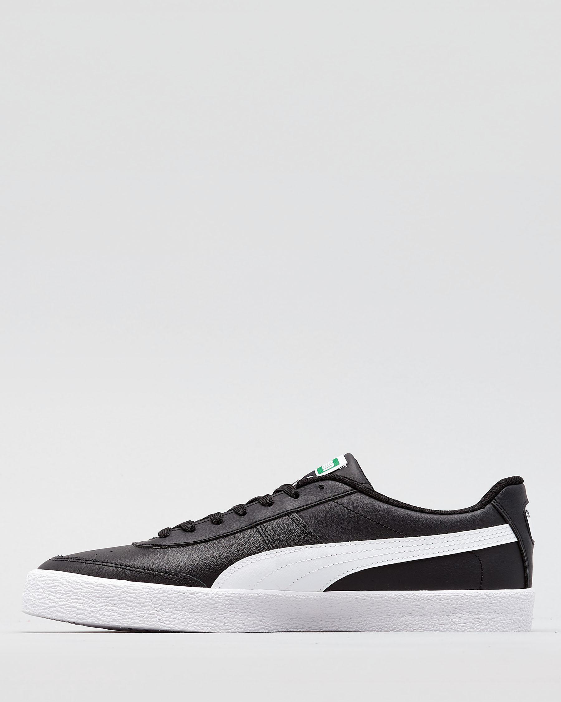 Shop Puma Oslo Shoes In Black/white - Fast Shipping & Easy Returns ...