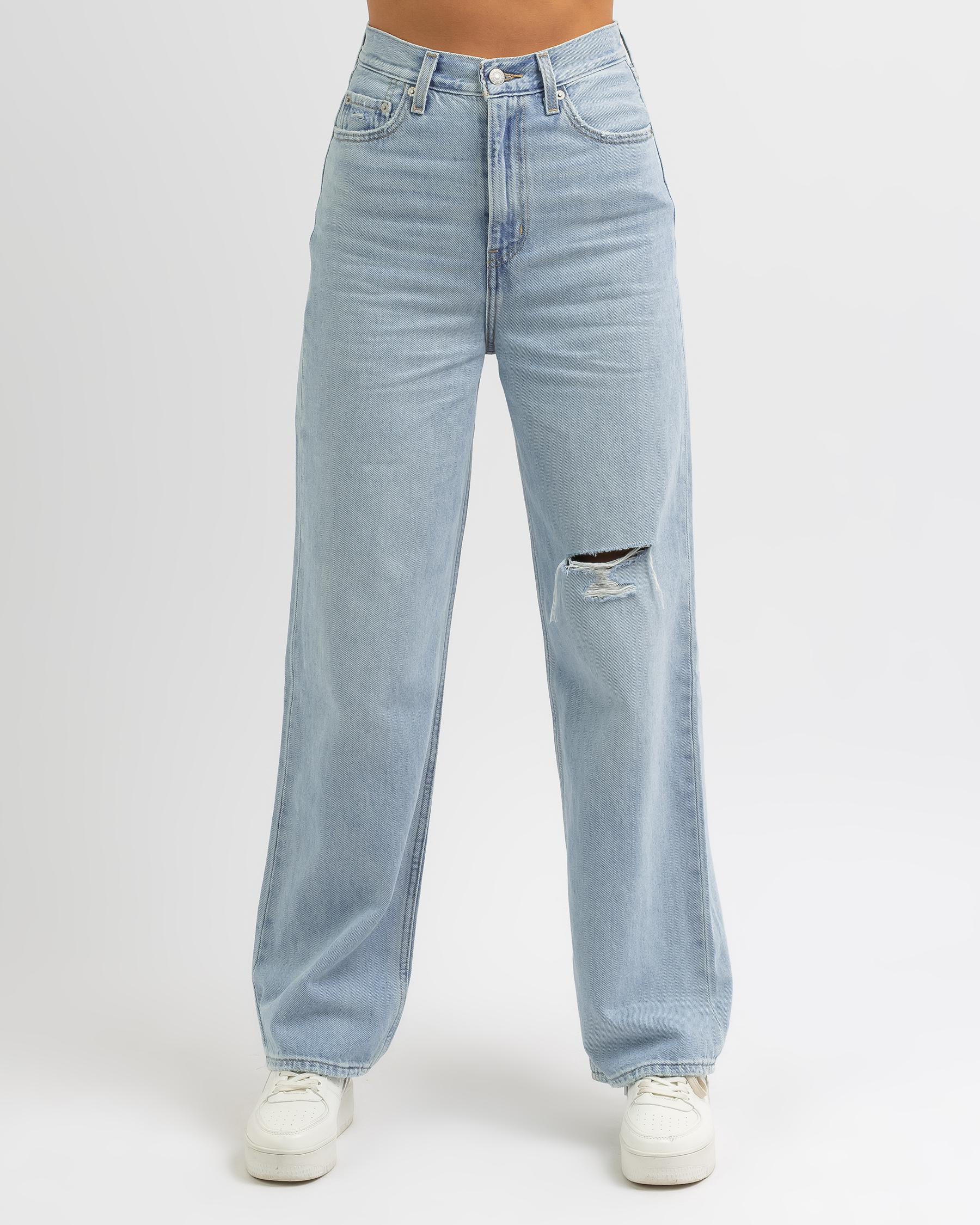 Shop Levi's High Loose Jeans In I'm A Fact - Fast Shipping & Easy ...