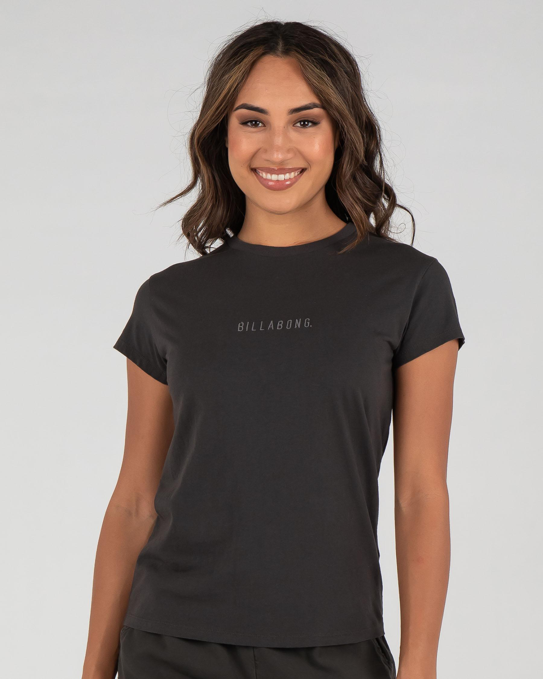 Billabong Changes T-Shirt In Off Black - Fast Shipping & Easy Returns ...