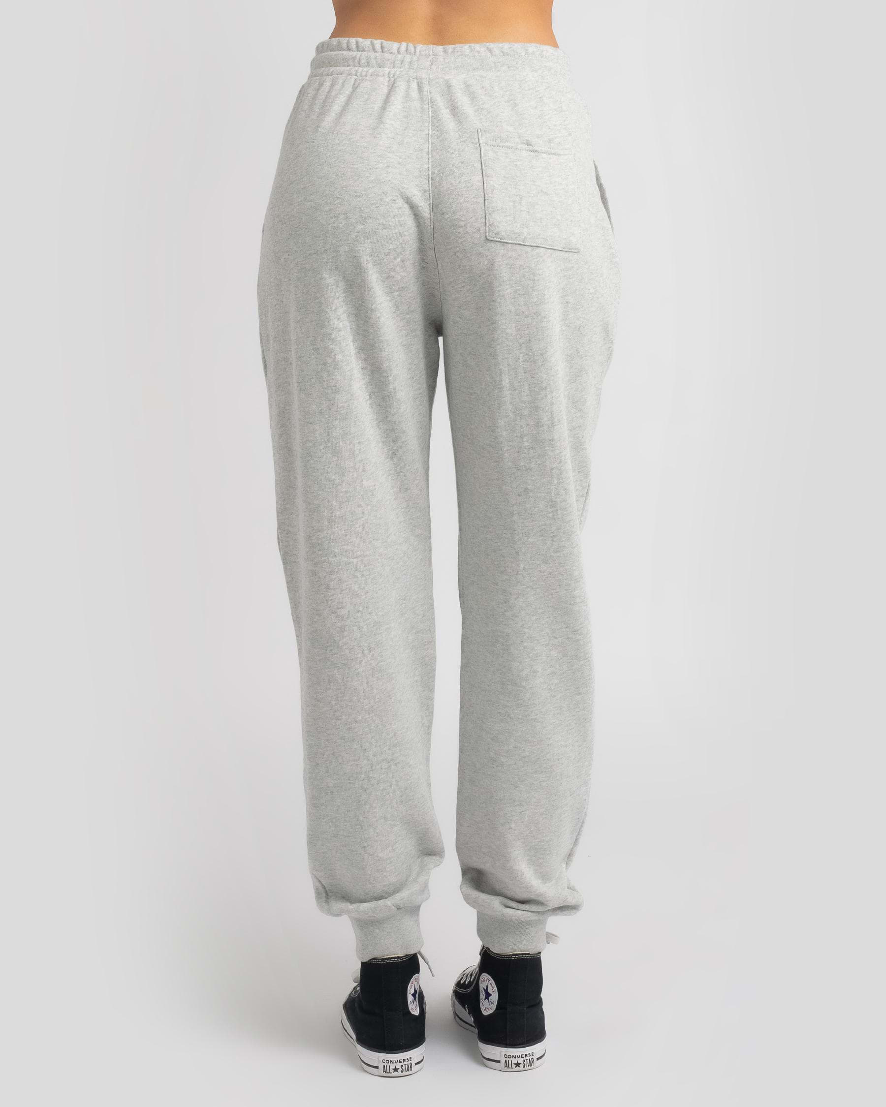 Shop Santa Cruz Big Dot Track Pants In Grey Marle - Fast Shipping ...