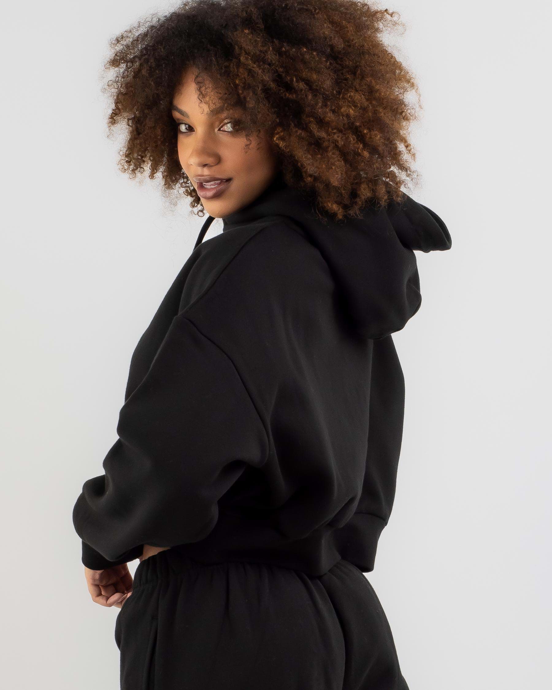 Shop Stussy Stock Hoodie In Black - Fast Shipping & Easy Returns - City ...