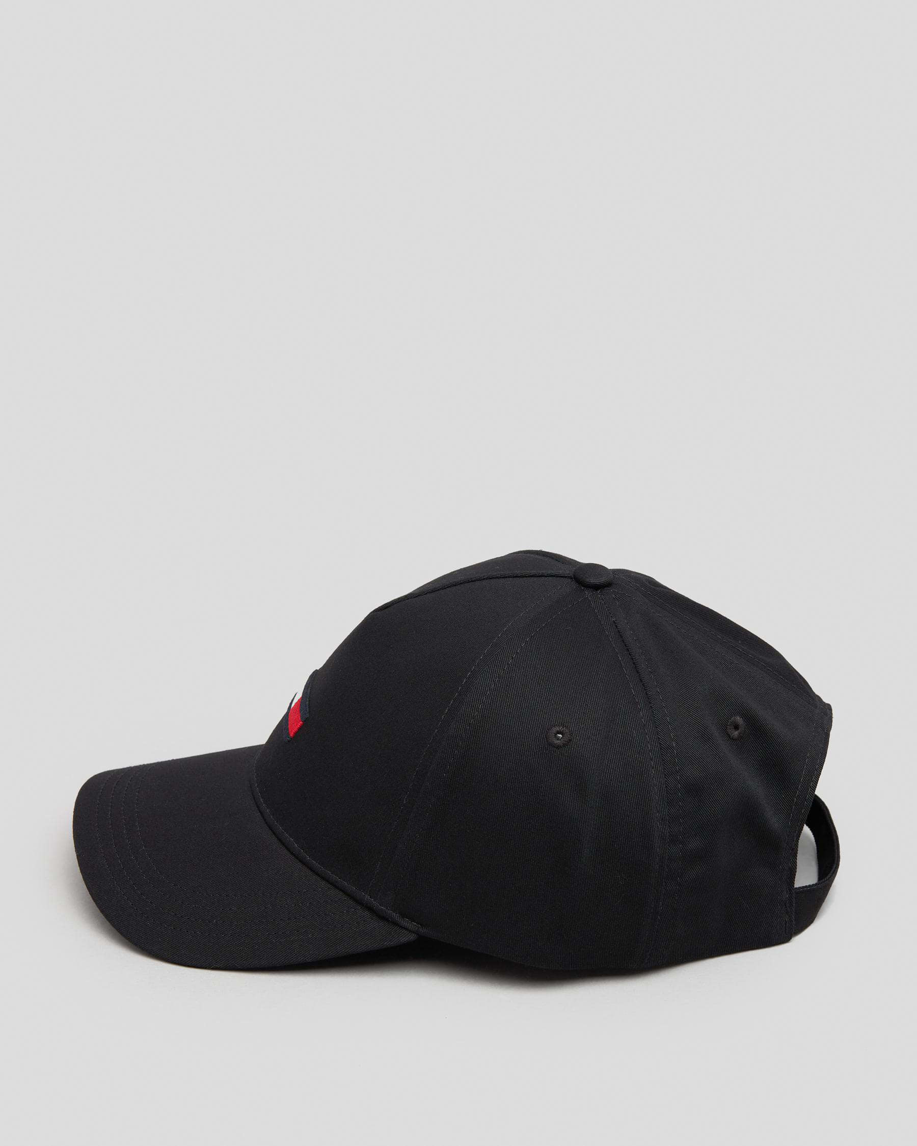 Tommy Hilfiger Cap States Returns City & - Black In Easy - Shipping Beach Flag United TJM FREE