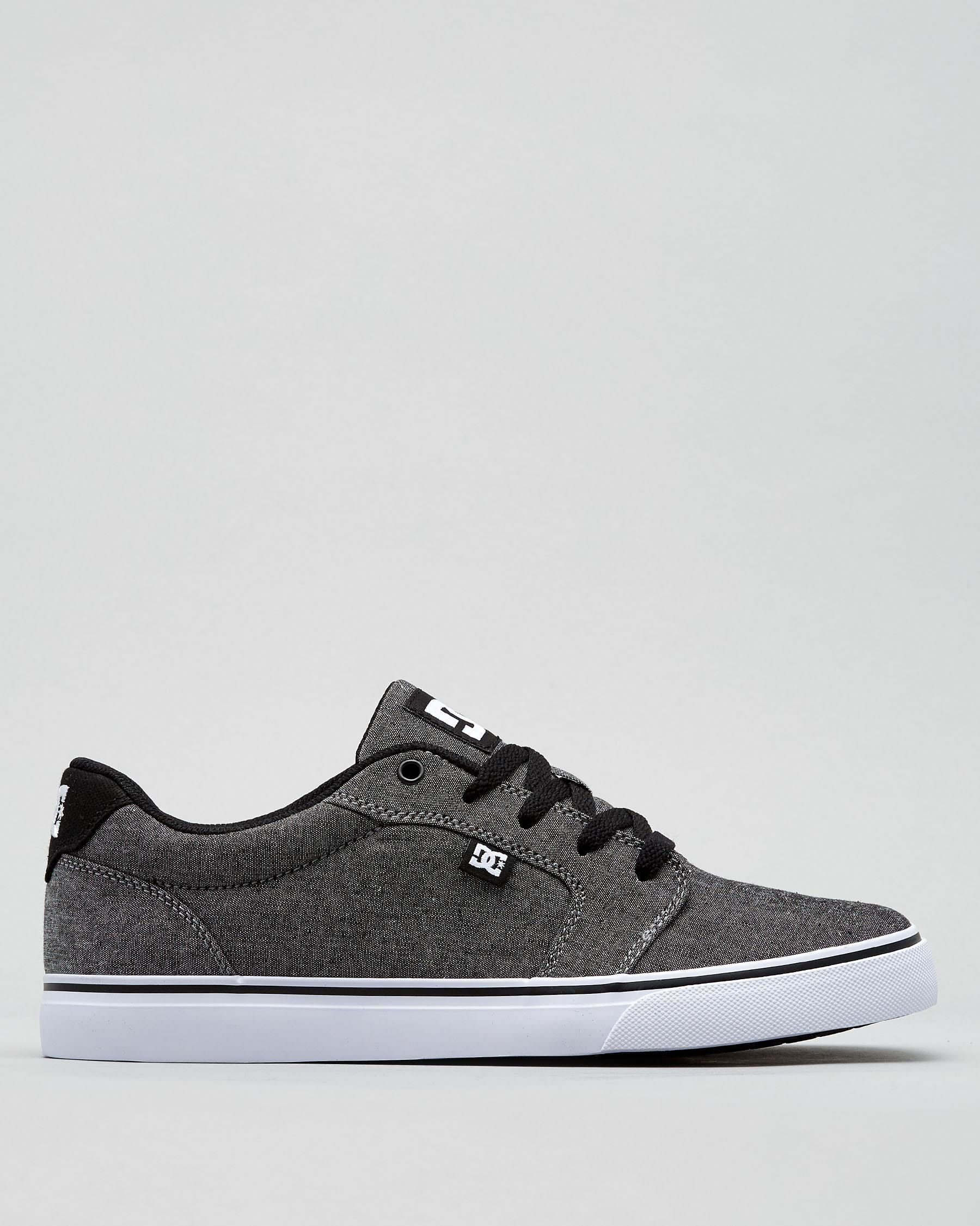 DC Shoes Anvil Shoes In Black Resin | City Beach Australia