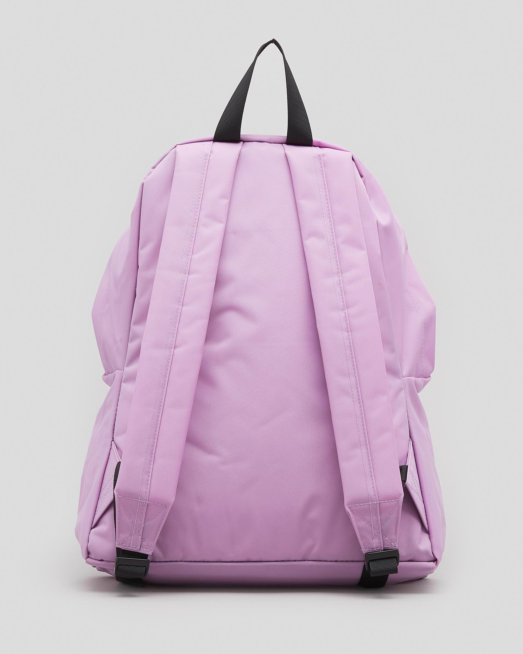 Shop Stussy Stock Taslon Backpack In Pale Lilac - Fast Shipping & Easy ...