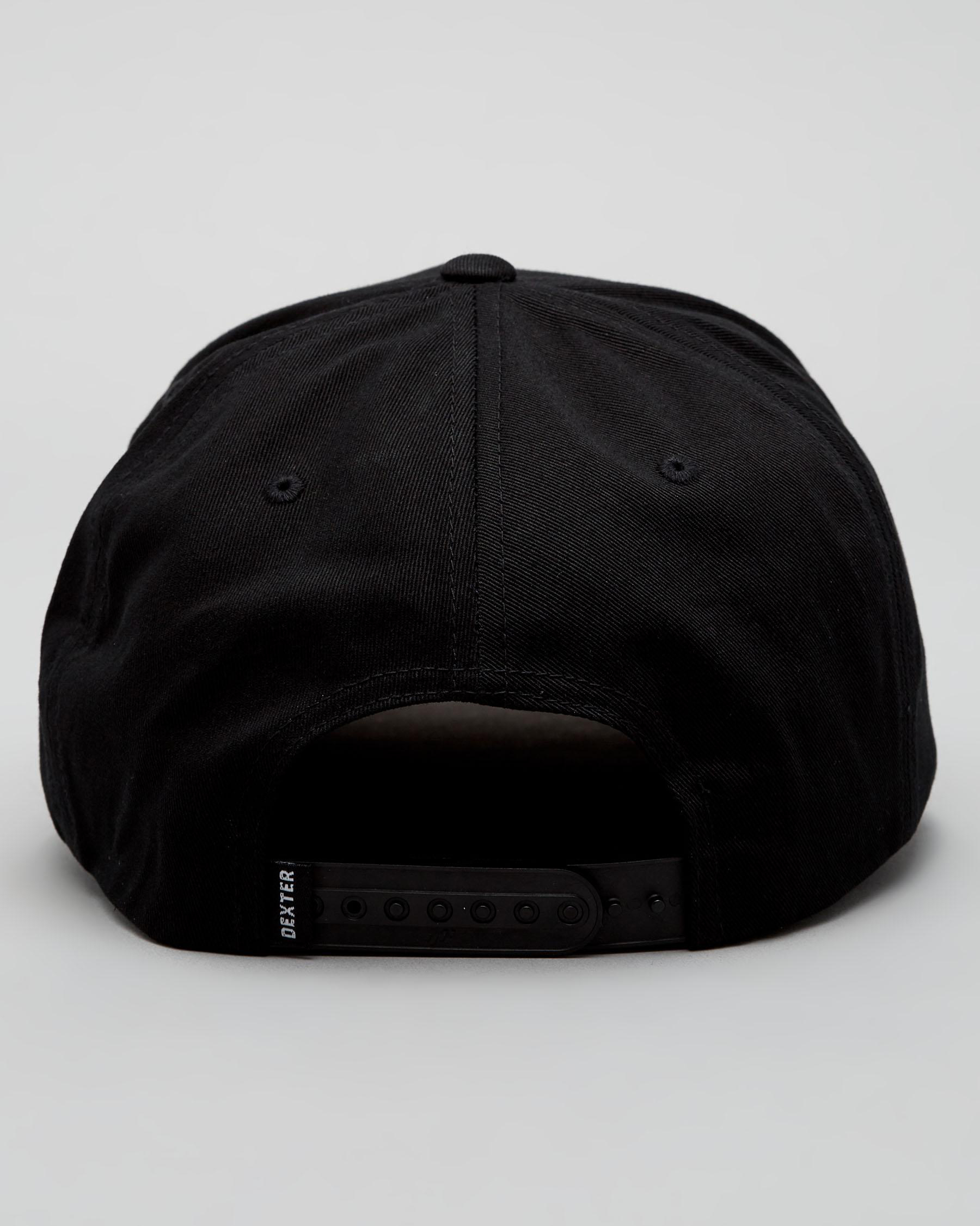 Dexter Fearless Snapback Cap In Black - Fast Shipping & Easy Returns ...