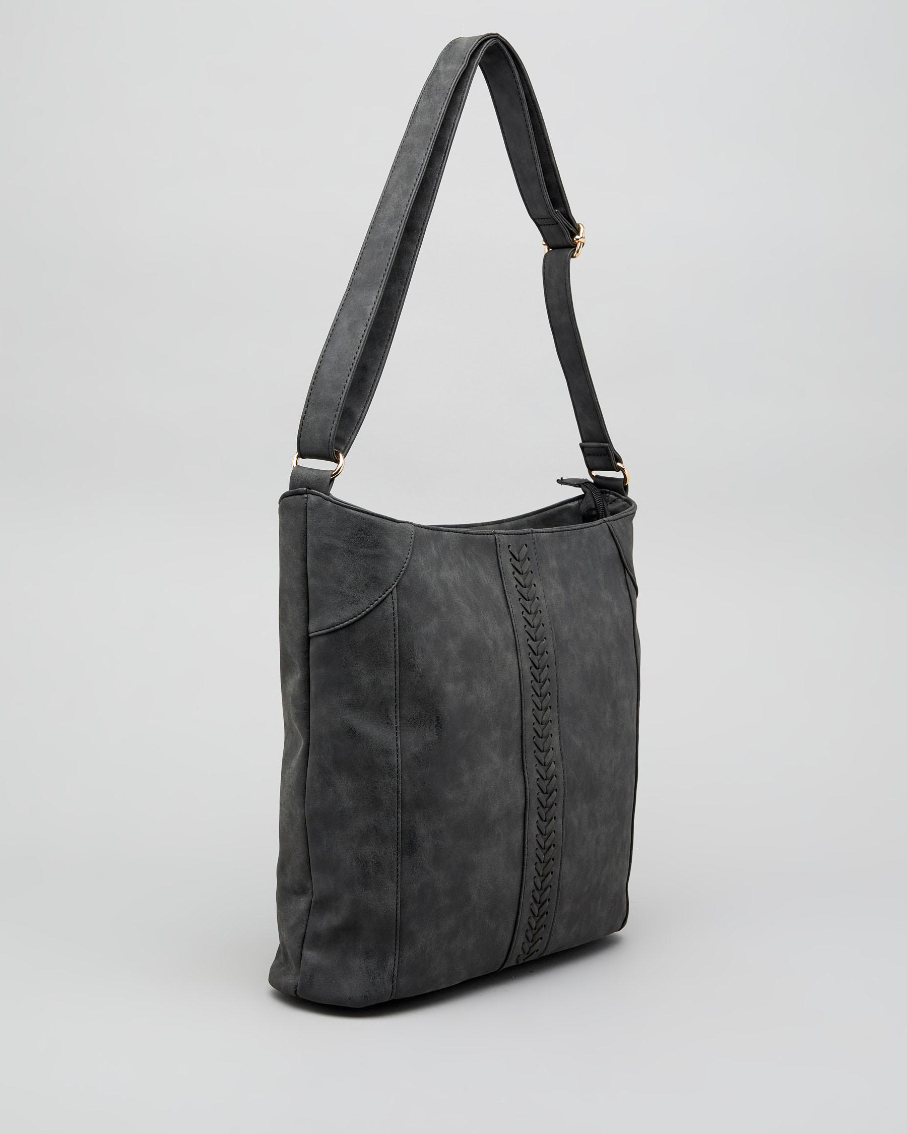 Shop Mooloola Dharma Big Bag In Black - Fast Shipping & Easy Returns ...