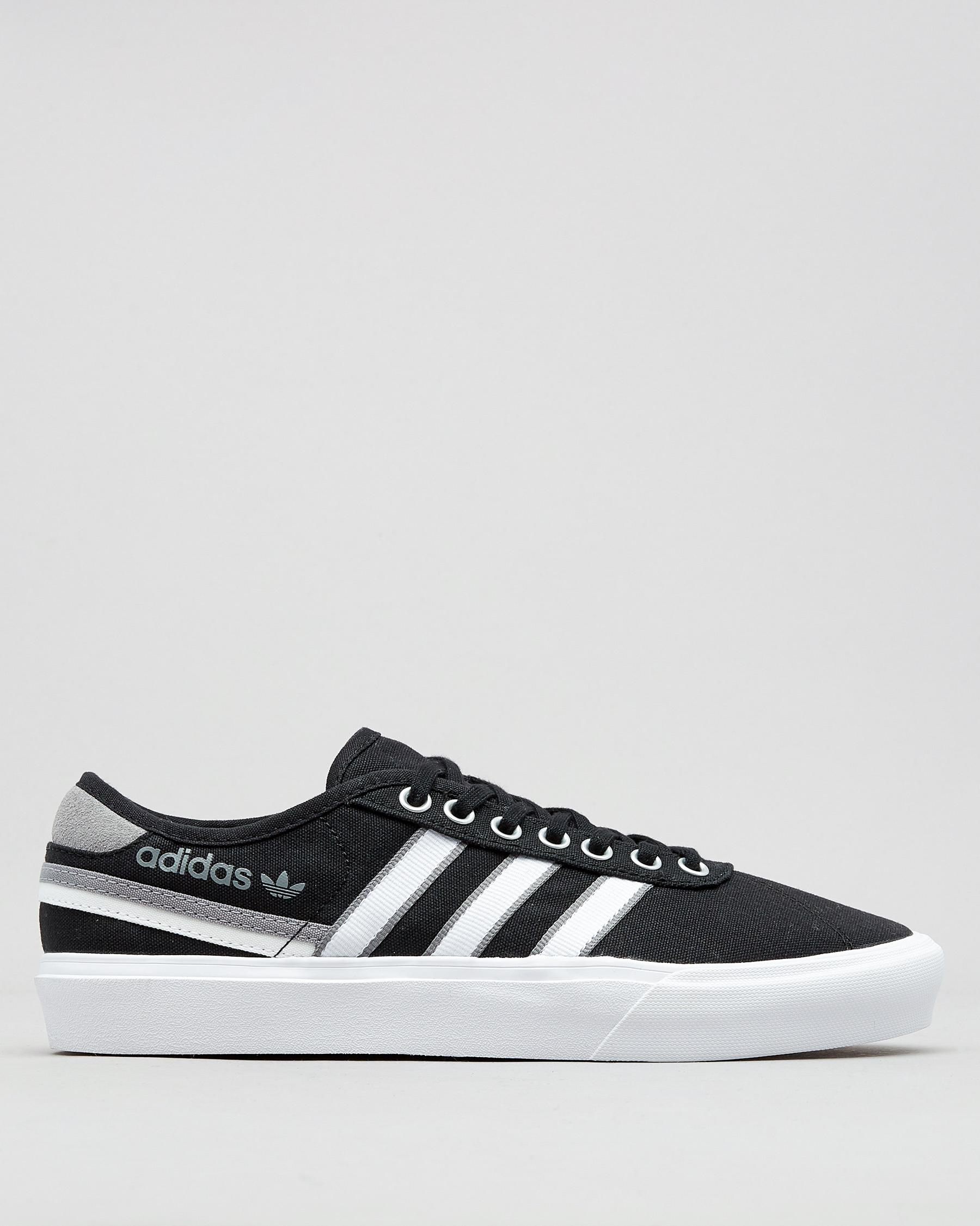 Shop adidas Delpala Shoes In Core Black/ftwr White/grey Three F17 ...