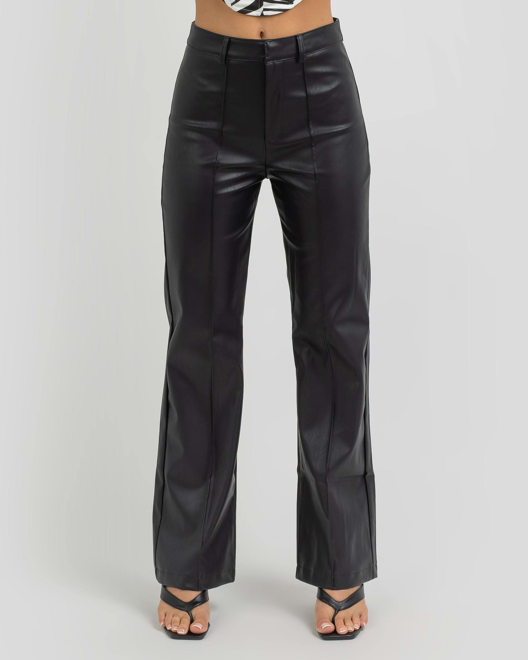 Shop Ava And Ever Flynn Pants In Black - Fast Shipping & Easy Returns ...