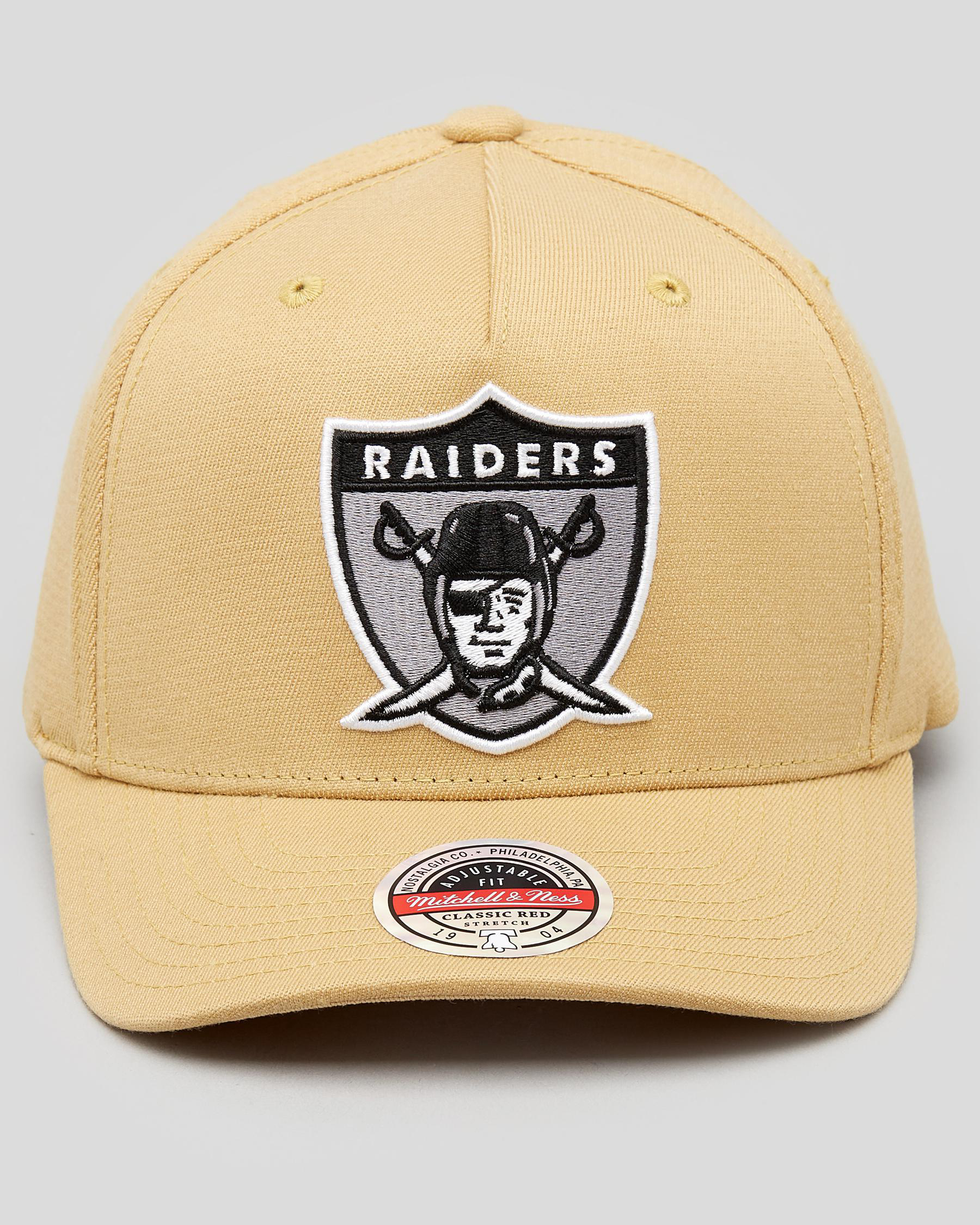 Los Angeles Raiders Mitchell's and ness curved snapback, Men's