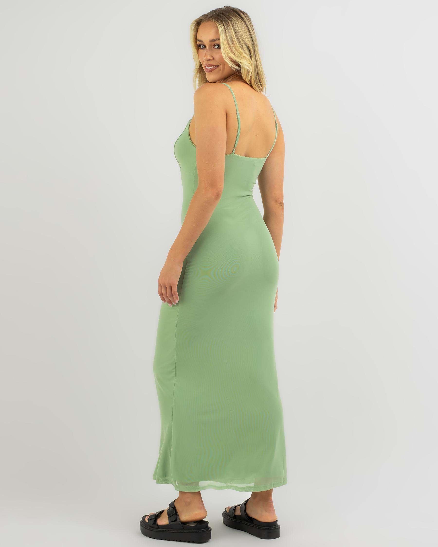 Ava And Ever Lana Maxi Dress In Sage - Fast Shipping & Easy Returns ...