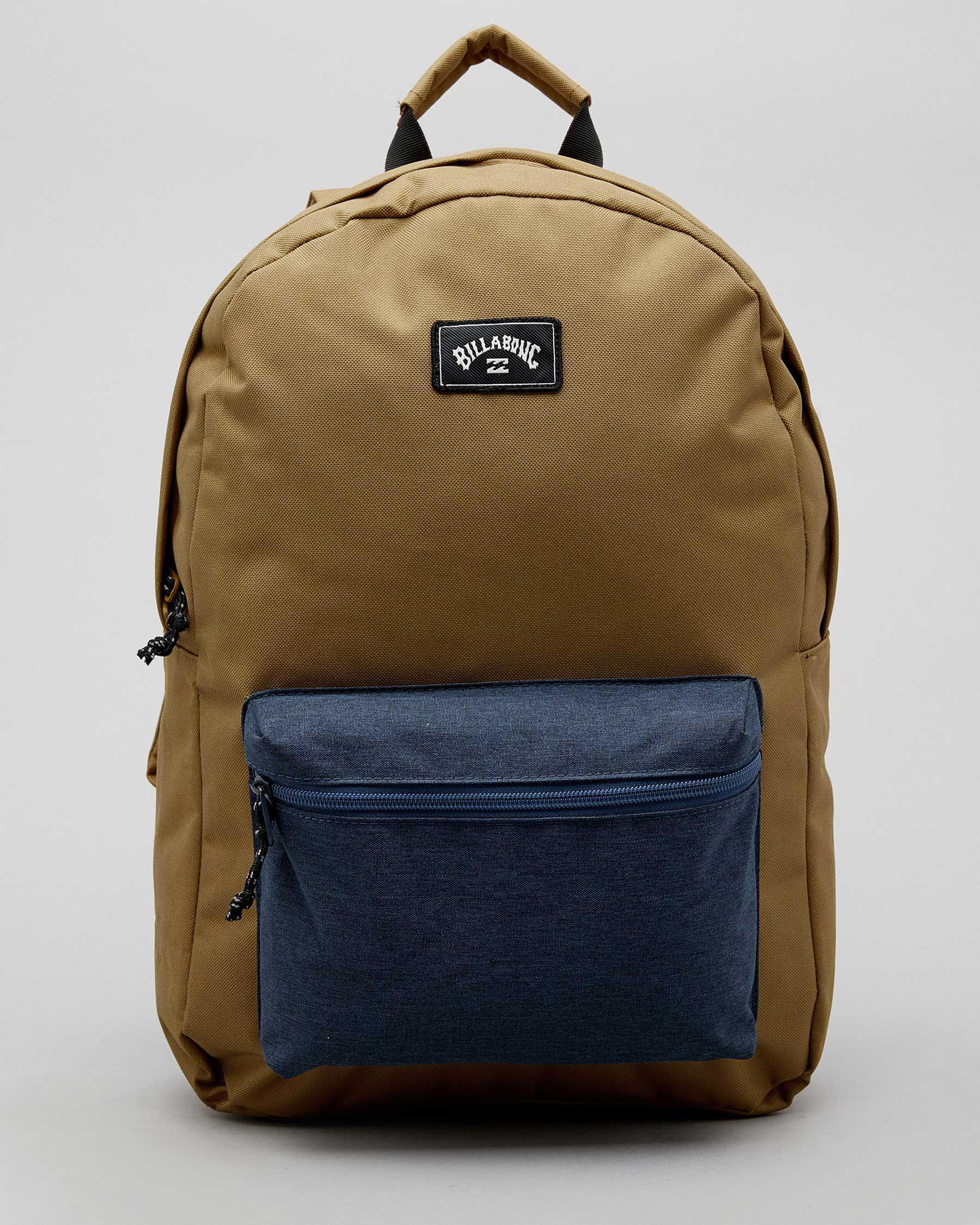 Shop Billabong The All Day Backpack In Ermine - Fast Shipping & Easy ...