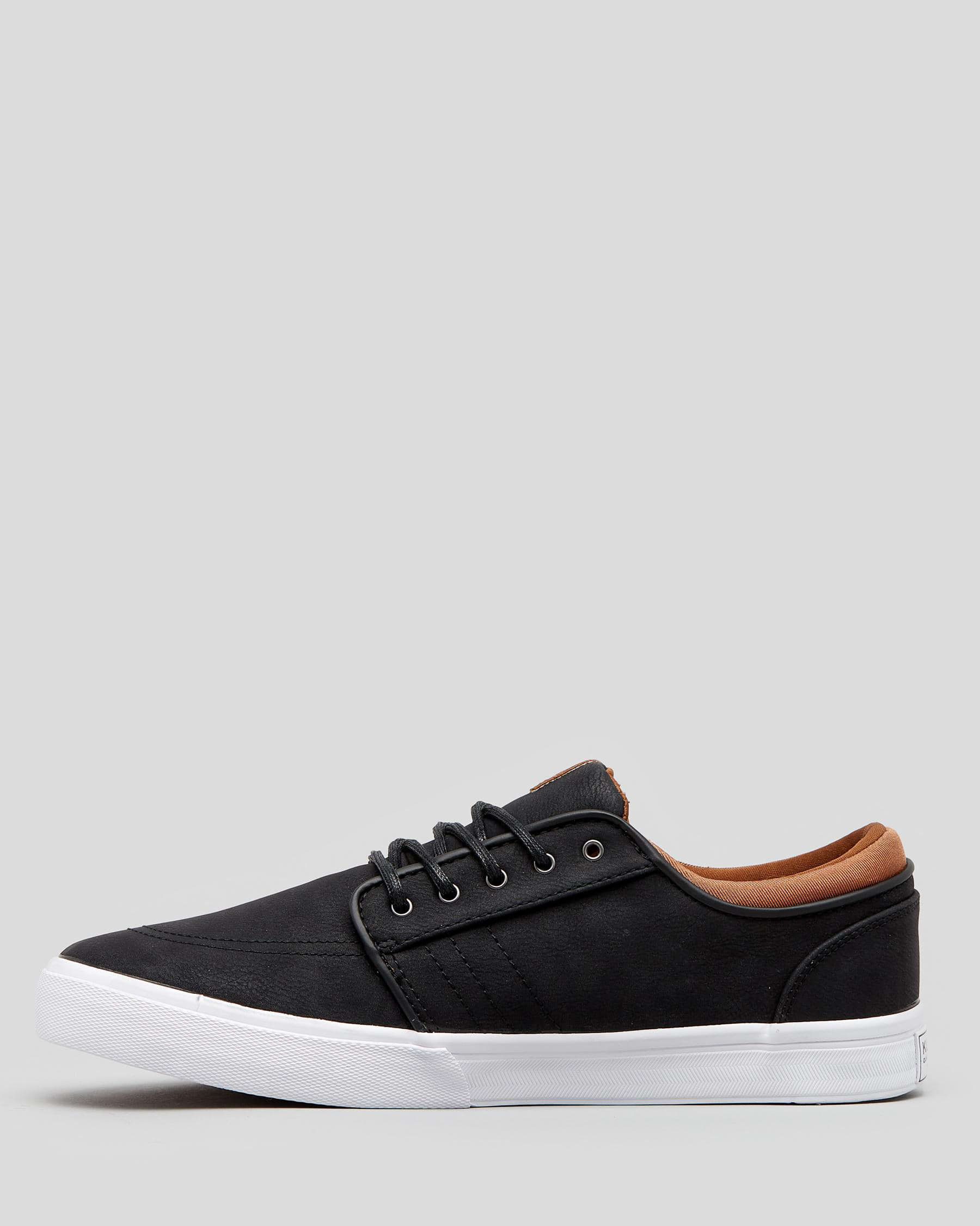 Shop Kustom Remark Shoes In Black Tan - Fast Shipping & Easy Returns ...