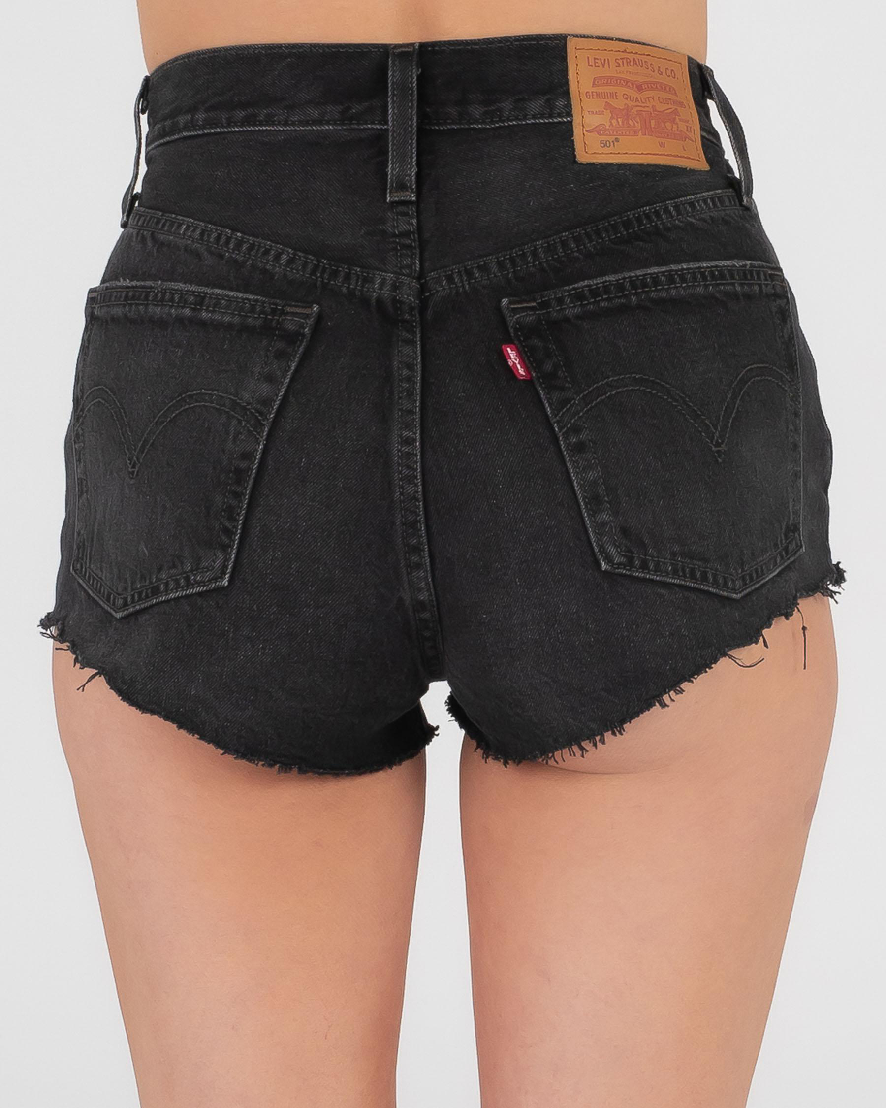 Levi's 501 Tiny Shorts In Teeny Weeny Black | City Beach Australia