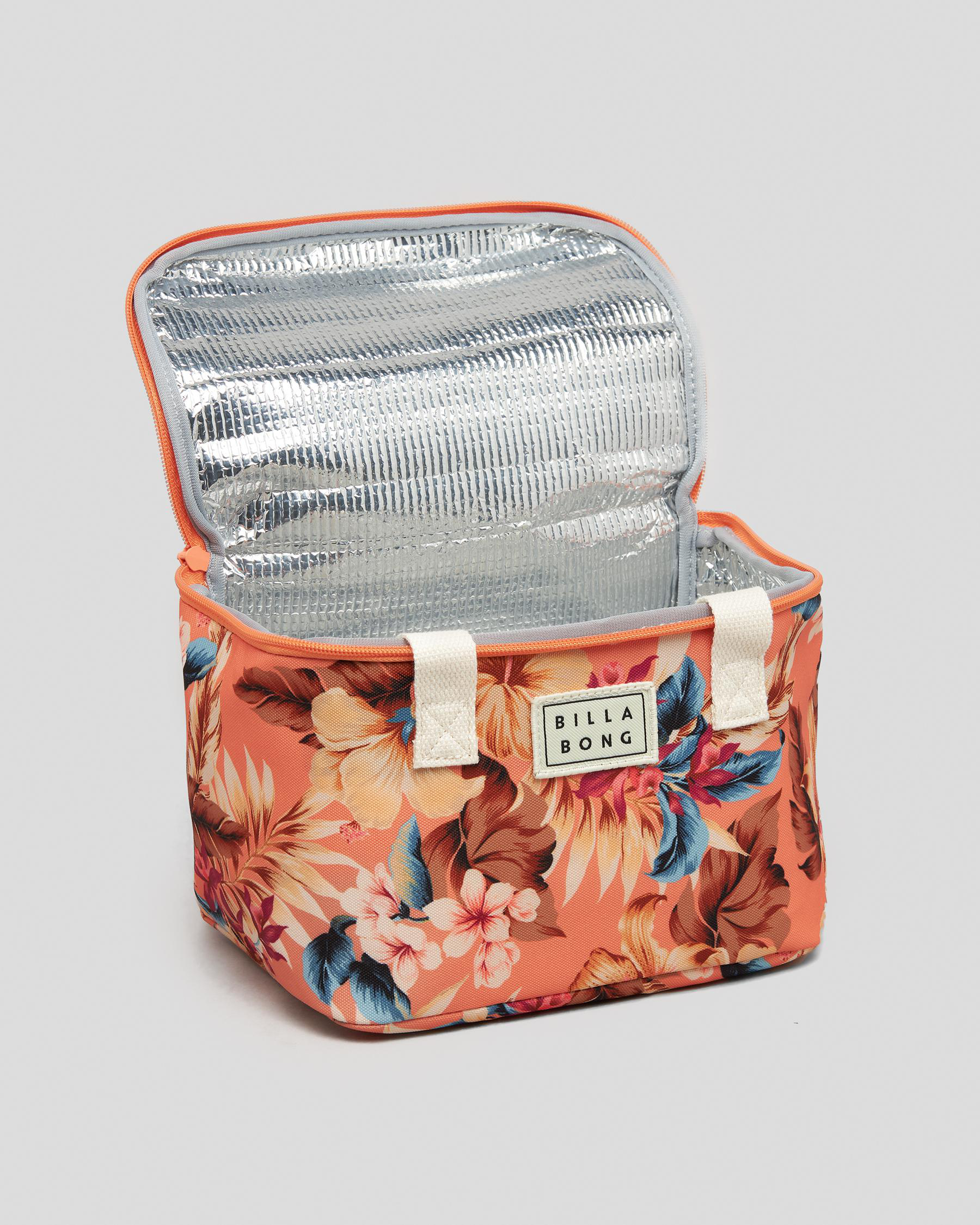 Shop Billabong Shady Days Lunch Box In Coral - Fast Shipping & Easy 